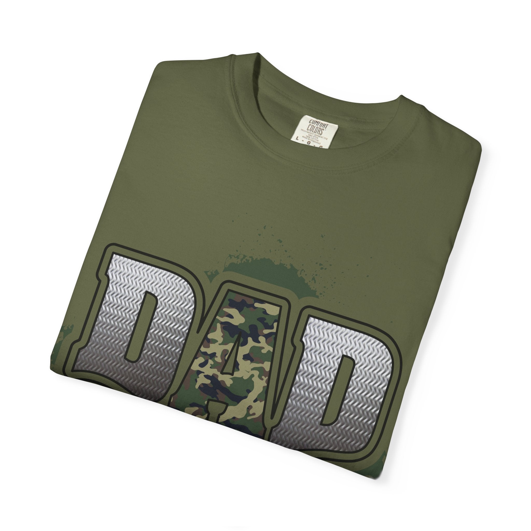 Dad I Love You Camo Graphic T-Shirt