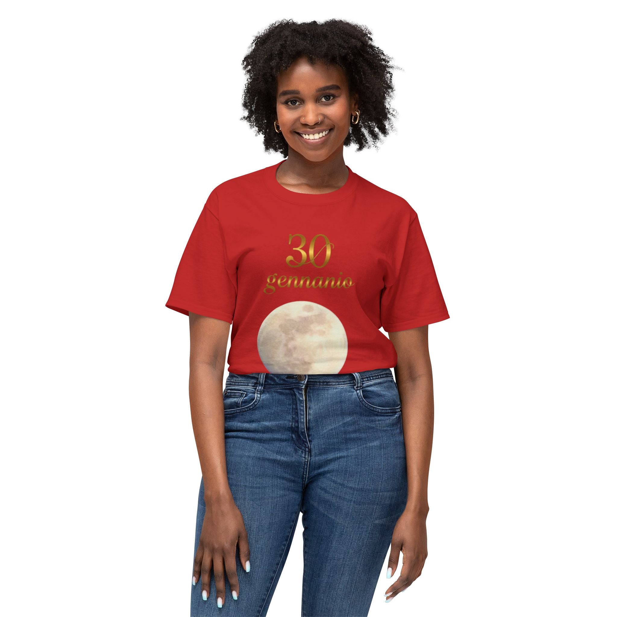 Moon Graphic Cotton Tee
