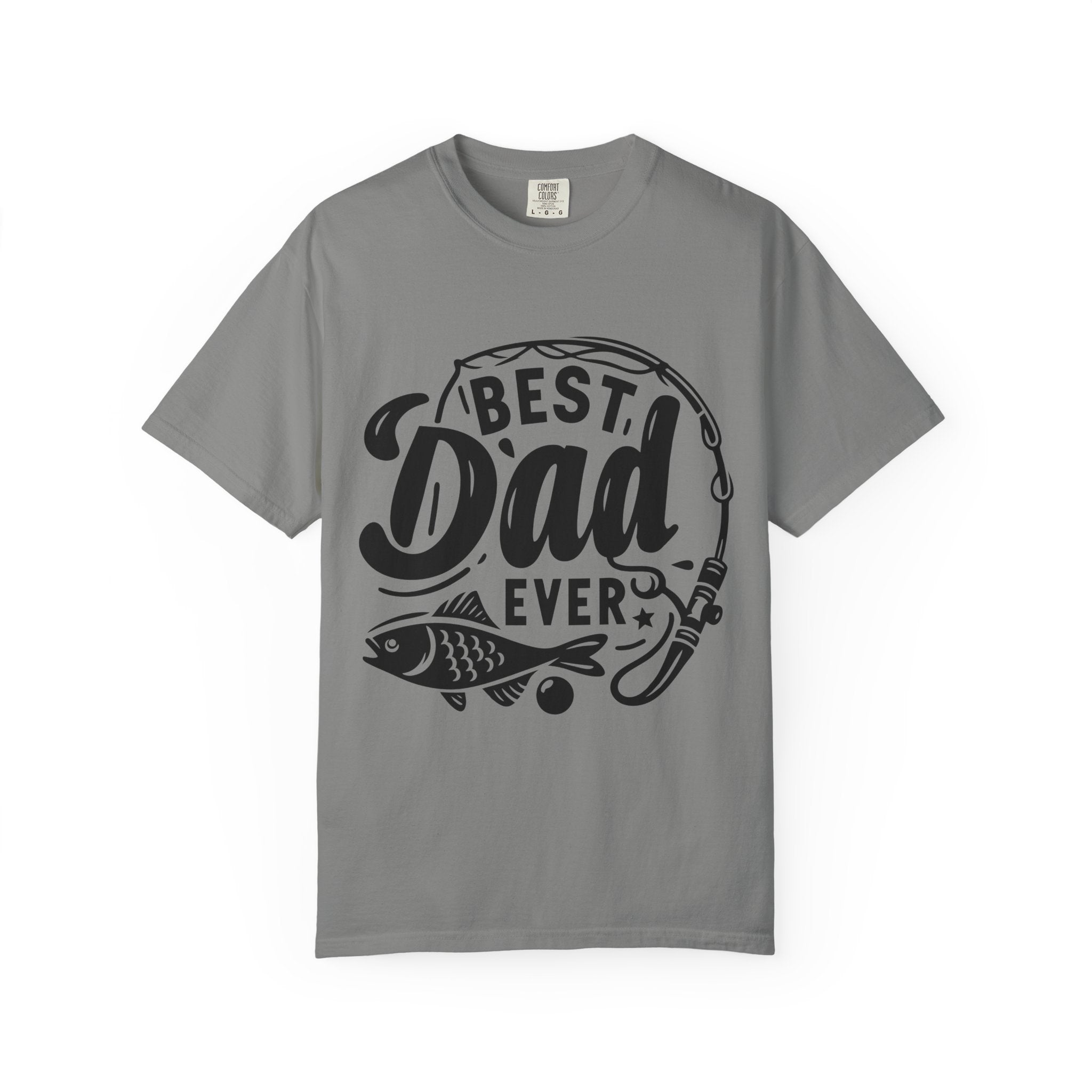 Best Dad Ever Fishing T-Shirt — Father’s Day Gift Tee