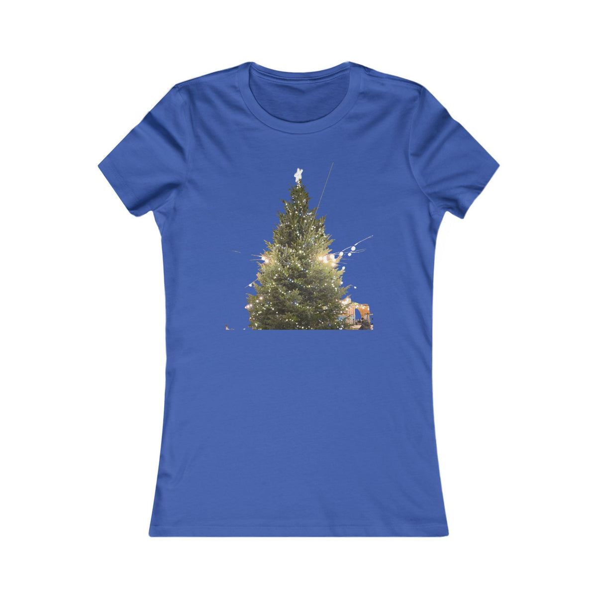 Christmas Tree Lights Women's Tee