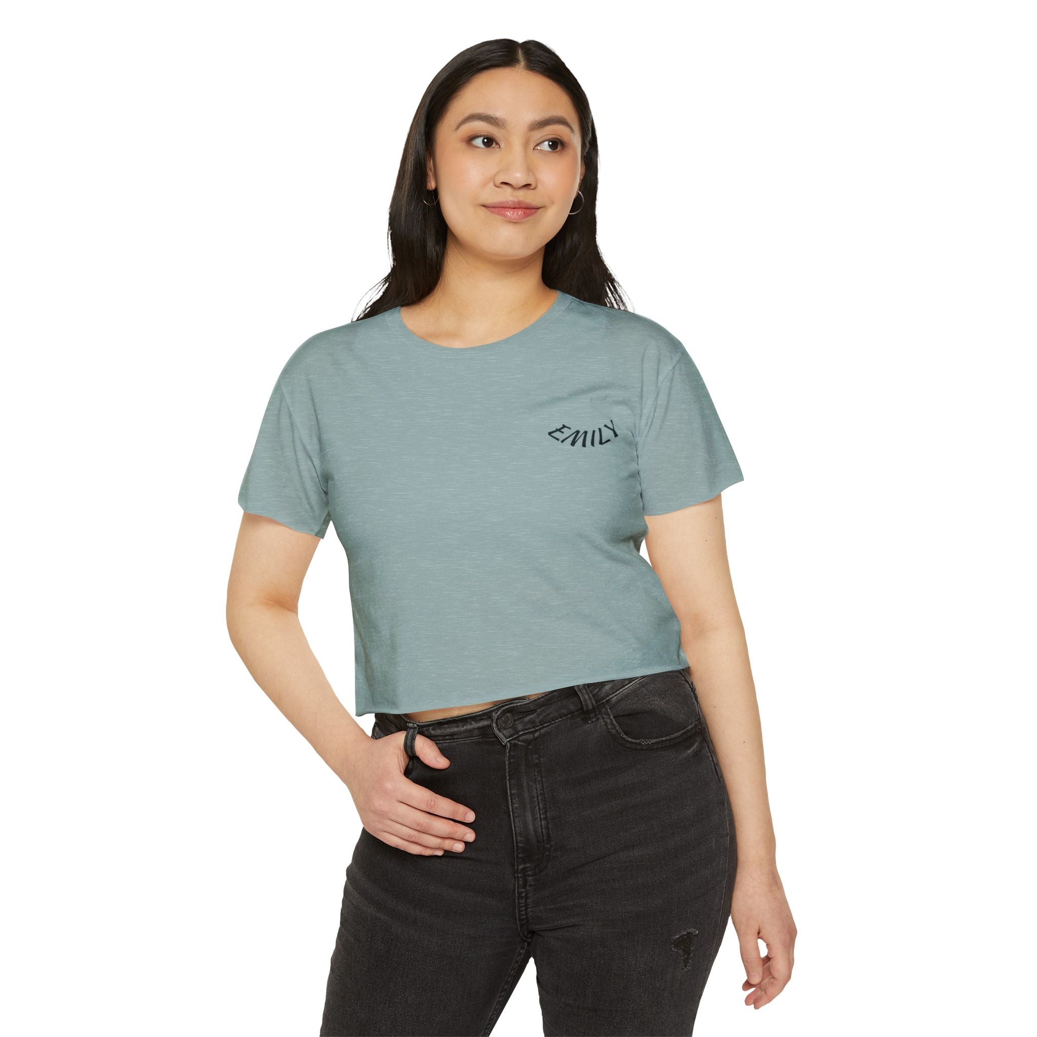 White Festival Crop Top