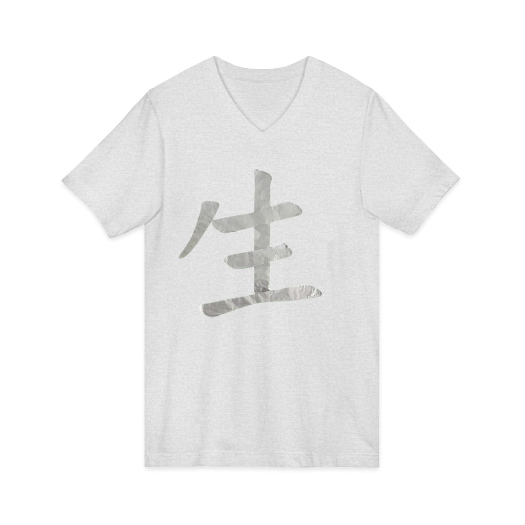 Unisex Jersey Short Sleeve V-Neck Tee