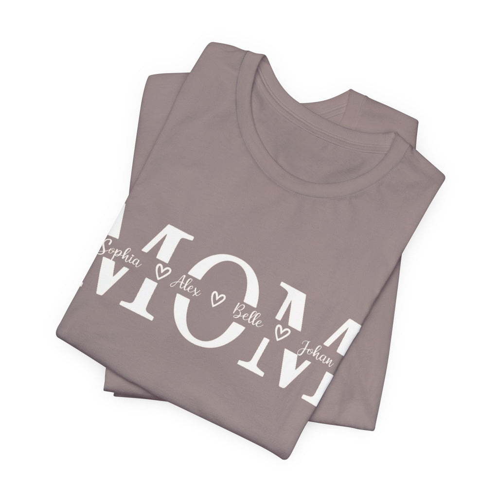 Soft Cotton Mom Heart Tee