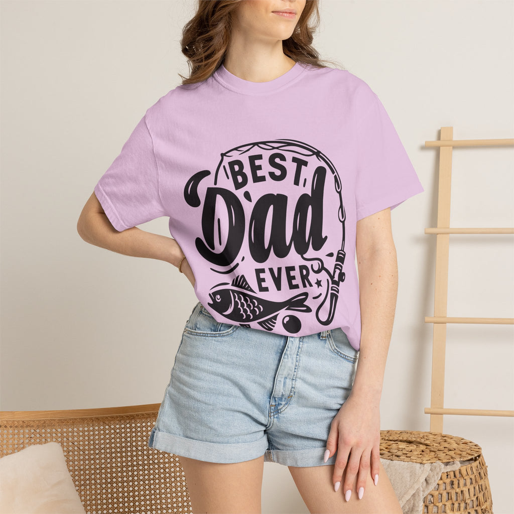 Best Dad Ever Fishing T-Shirt — Father’s Day Gift Tee