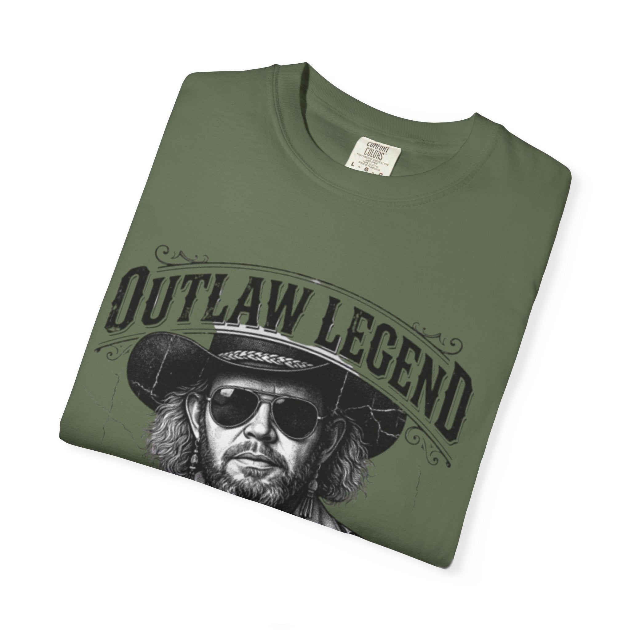Outlaw Legend Tribute T-Shirt — David Allan Coe Memorial Graphic Tee