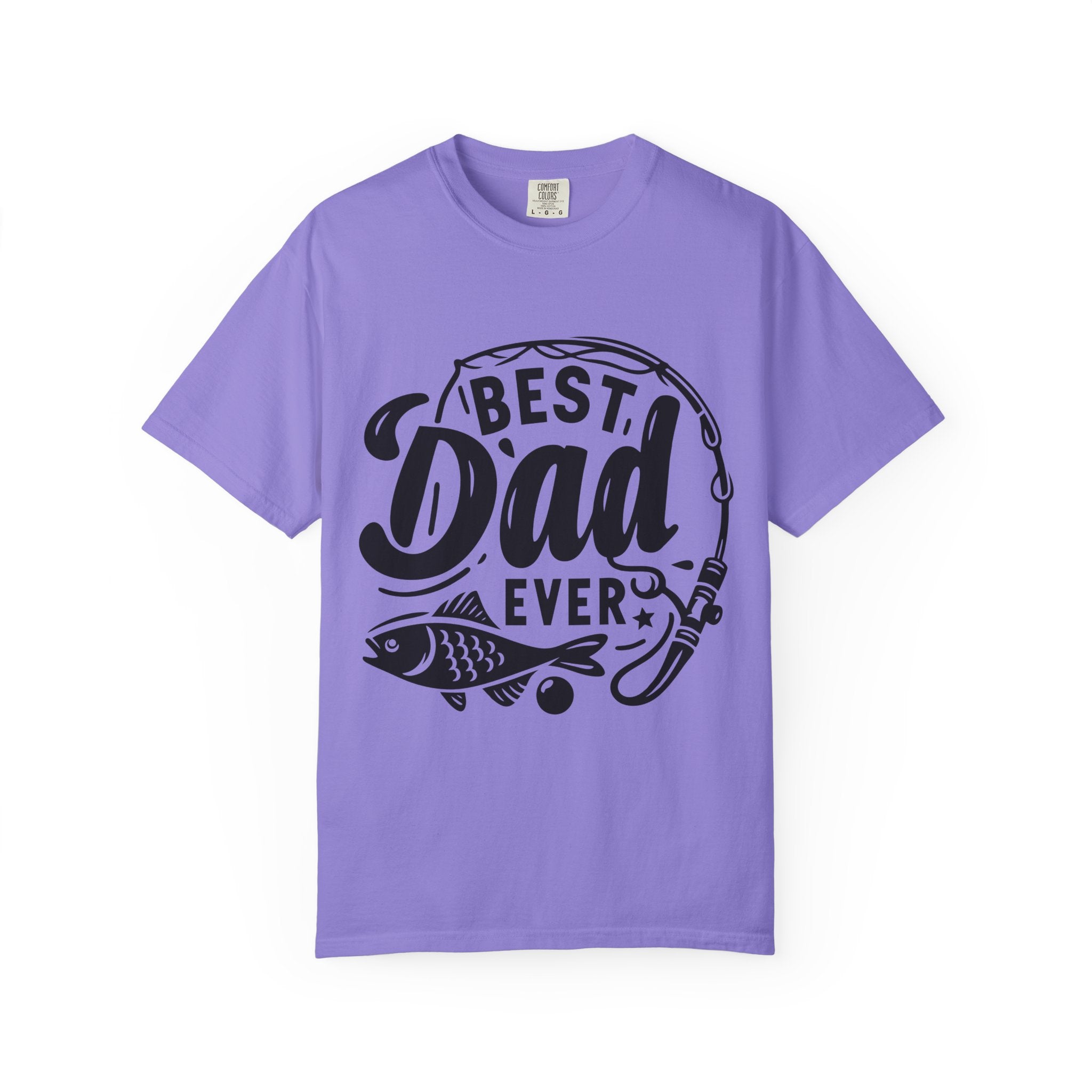 Best Dad Ever Fishing T-Shirt — Father’s Day Gift Tee