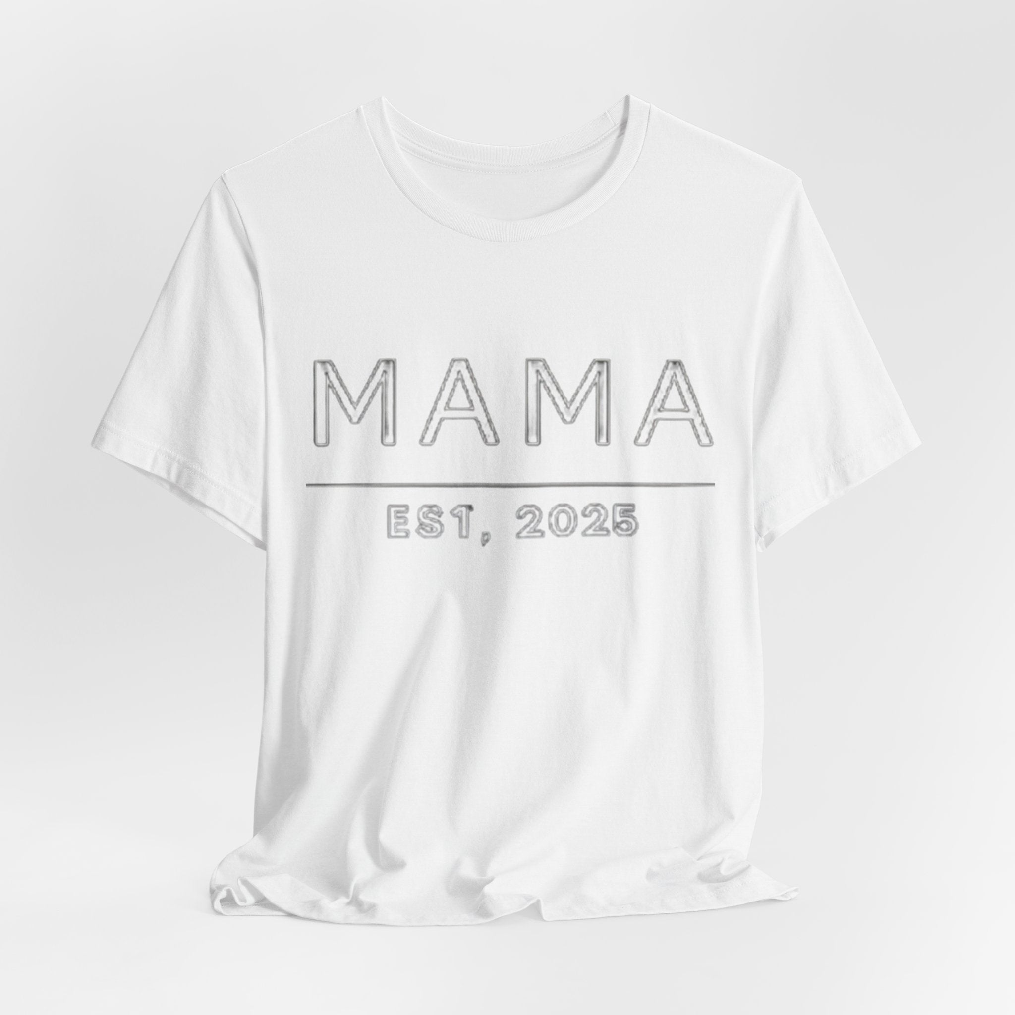 New Mom Cotton Graphic Tee