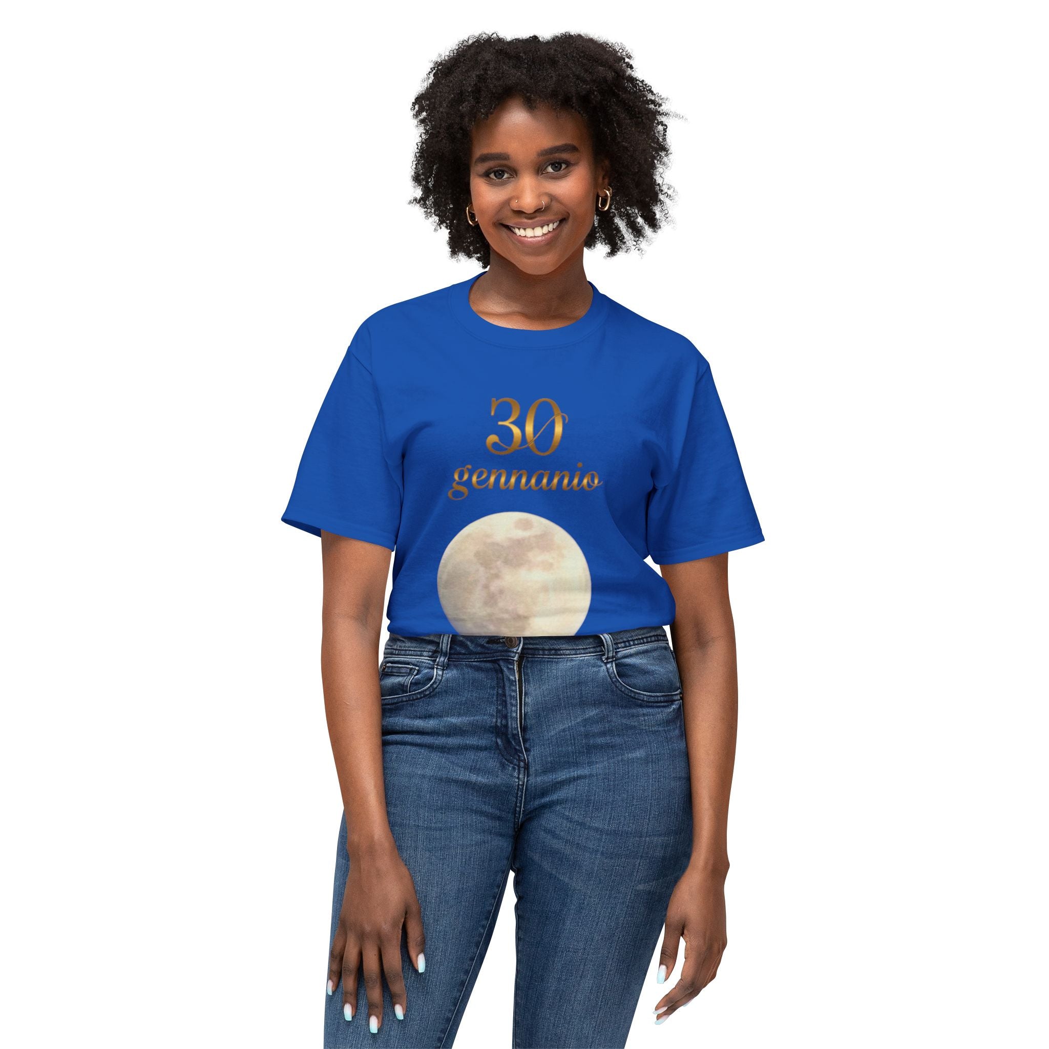 Moon Graphic Cotton Tee