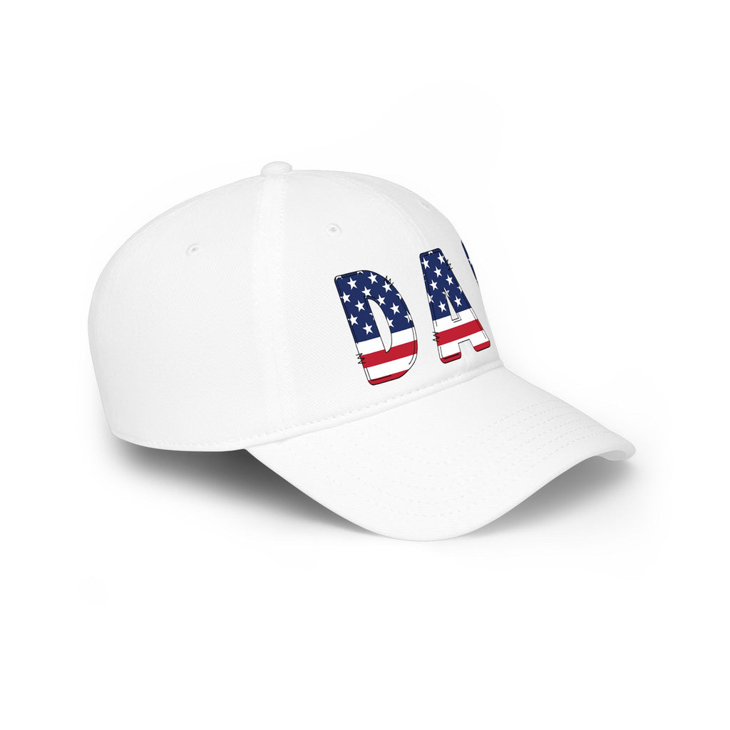 Dad Baseball Cap — American Flag Patriotic Dad Hat for Father’s Day & 4th of July