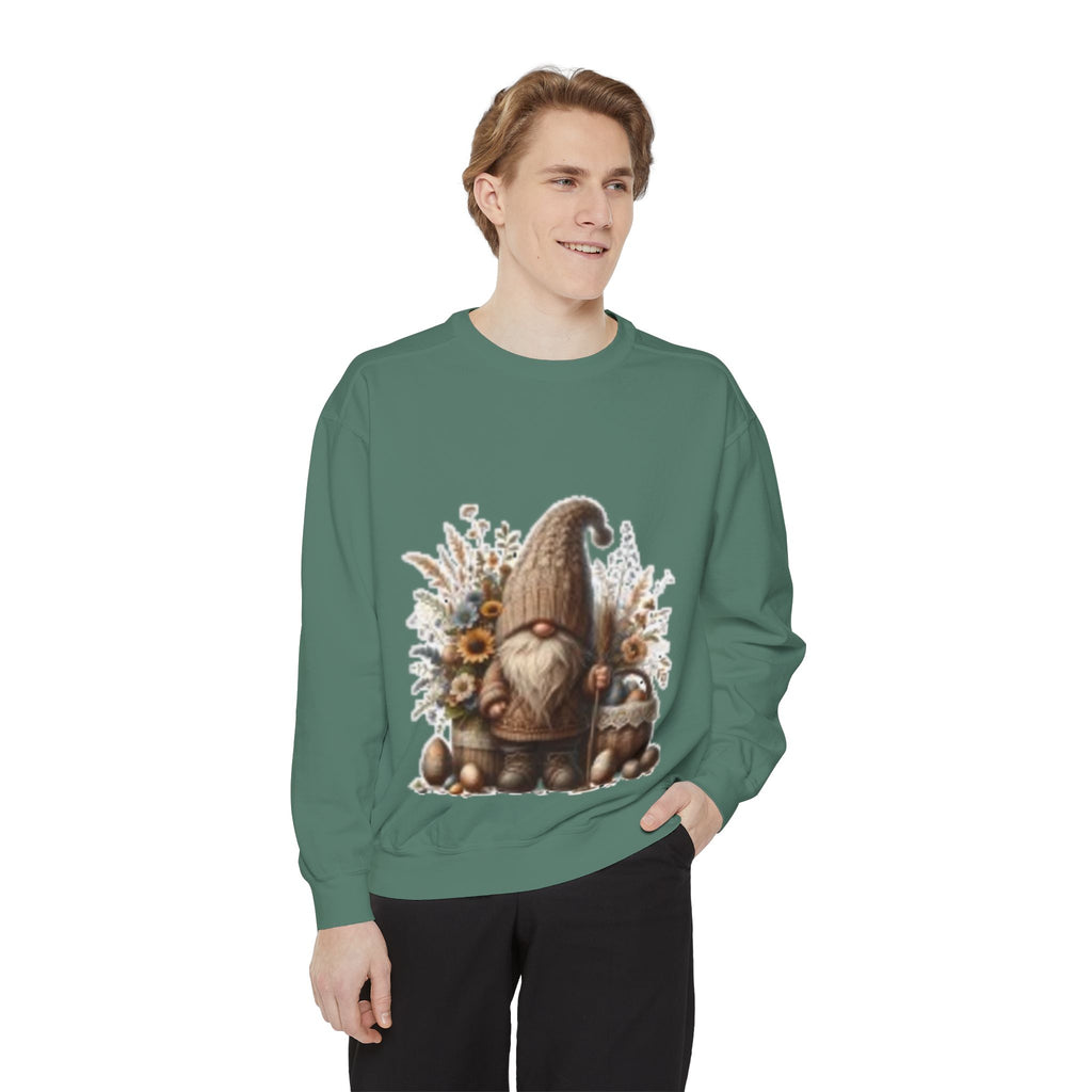 Garment-Dyed Cotton Sweatshirt