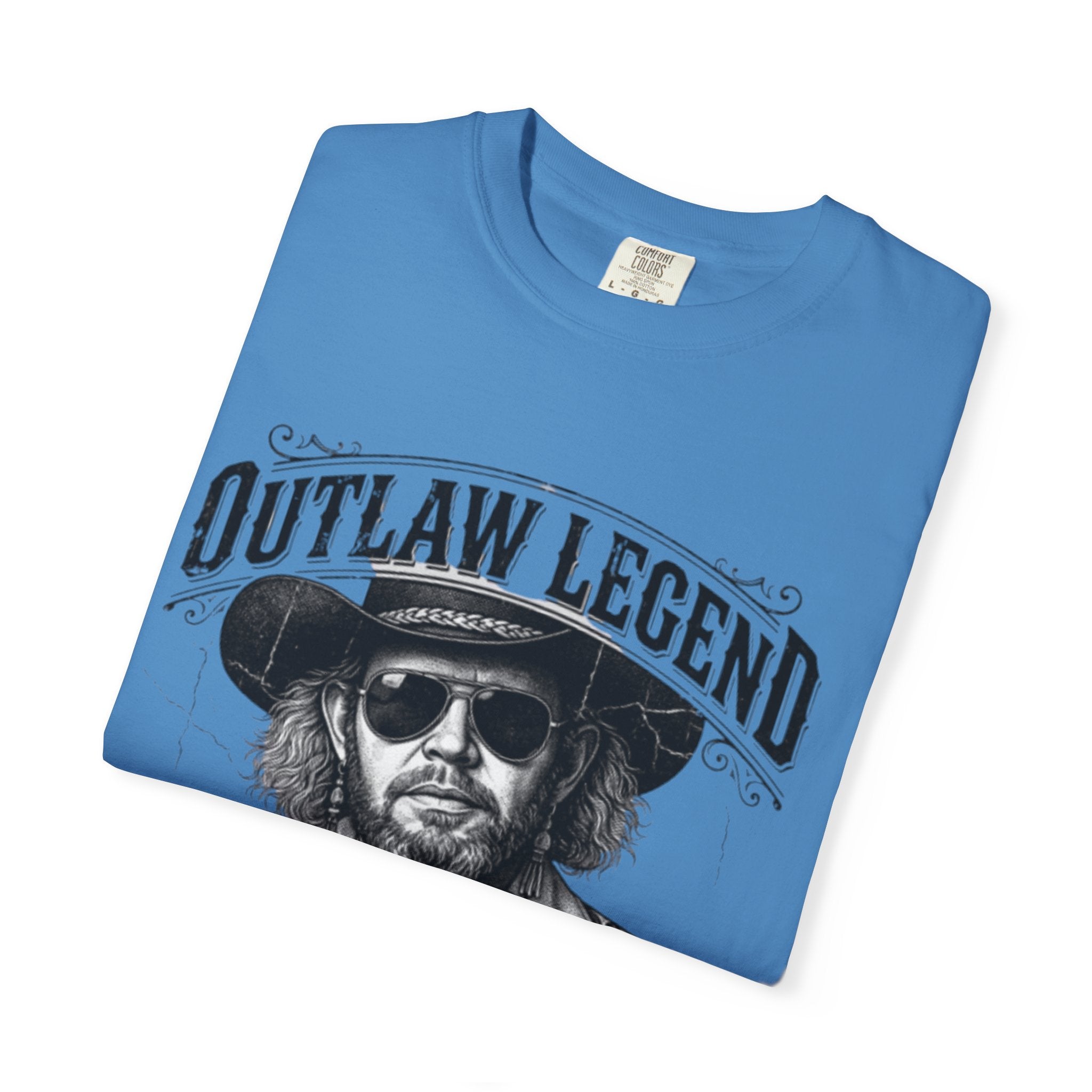 Outlaw Legend Tribute T-Shirt — David Allan Coe Memorial Graphic Tee