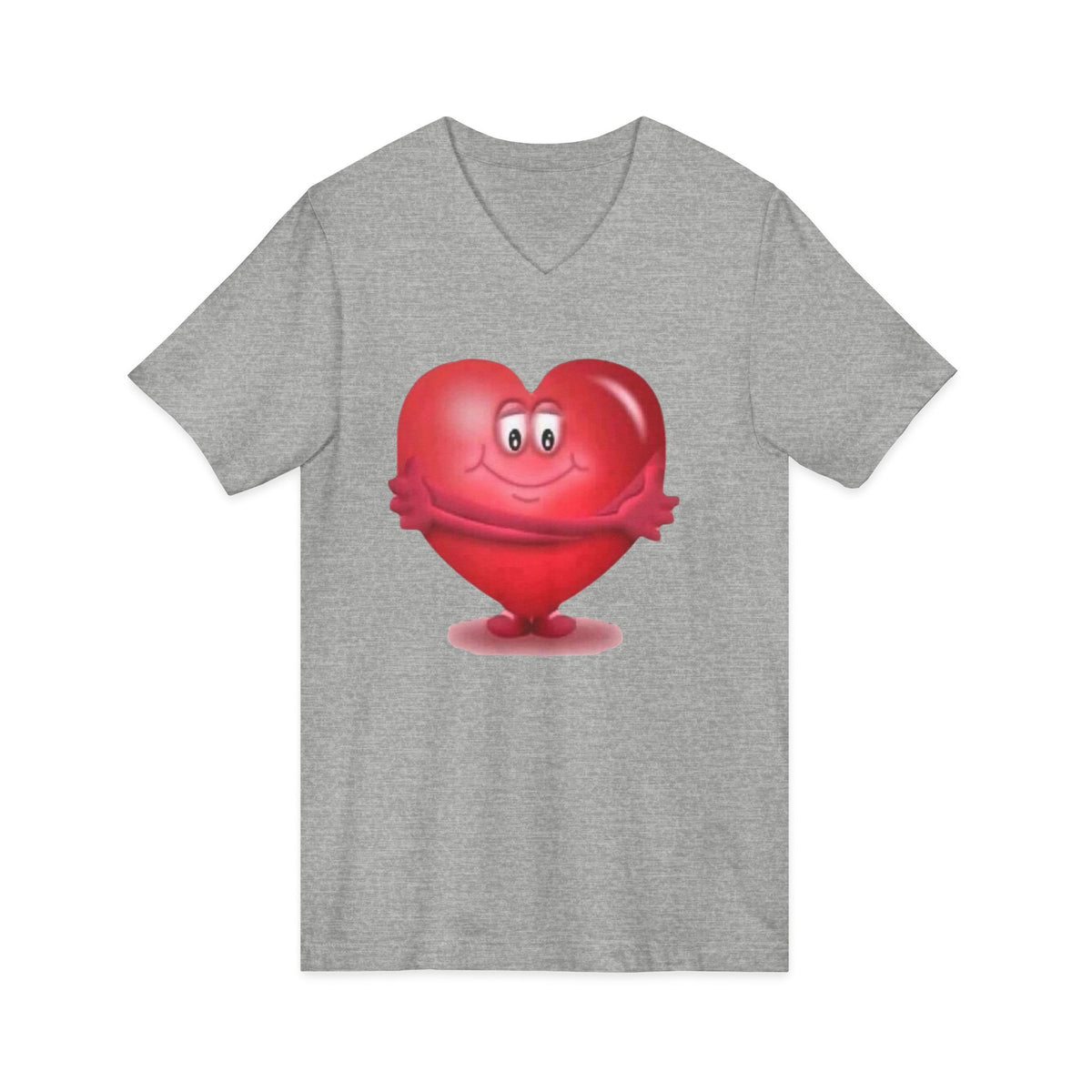 Unisex Jersey Short Sleeve V-Neck Tee