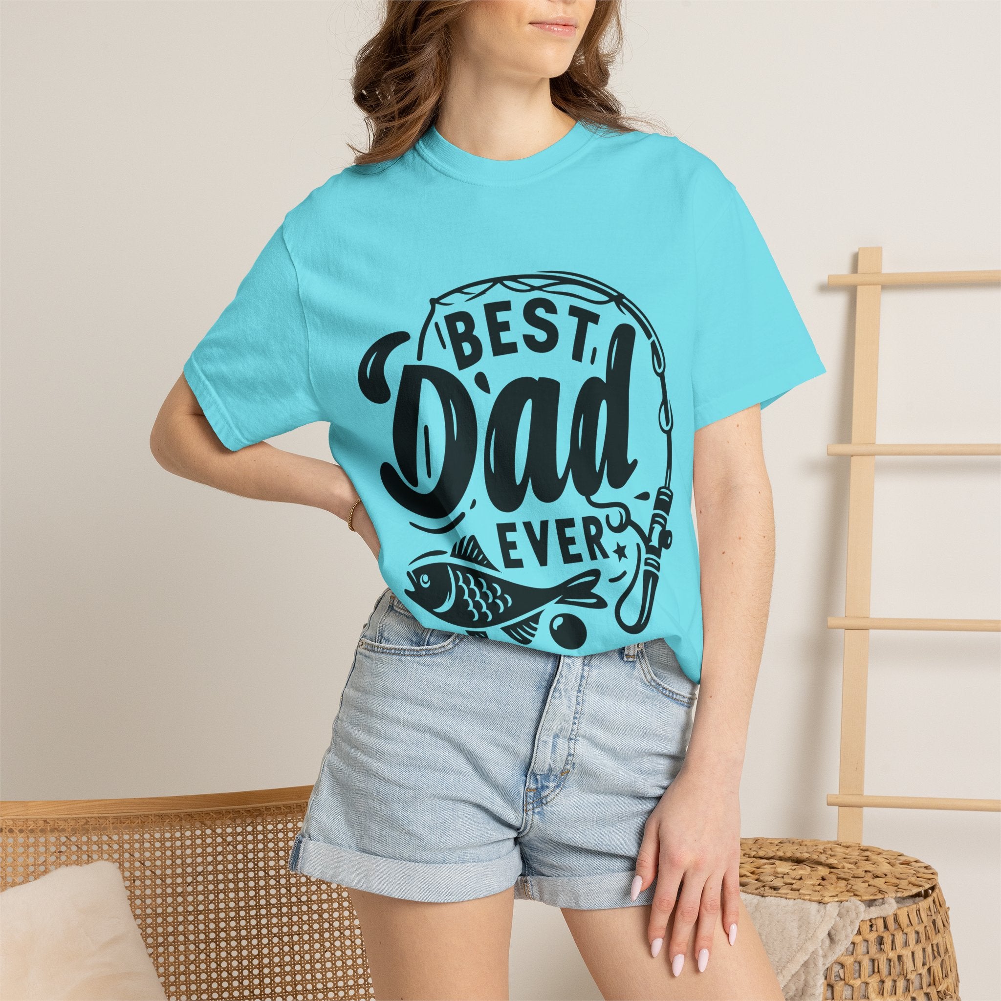 Best Dad Ever Fishing T-Shirt — Father’s Day Gift Tee