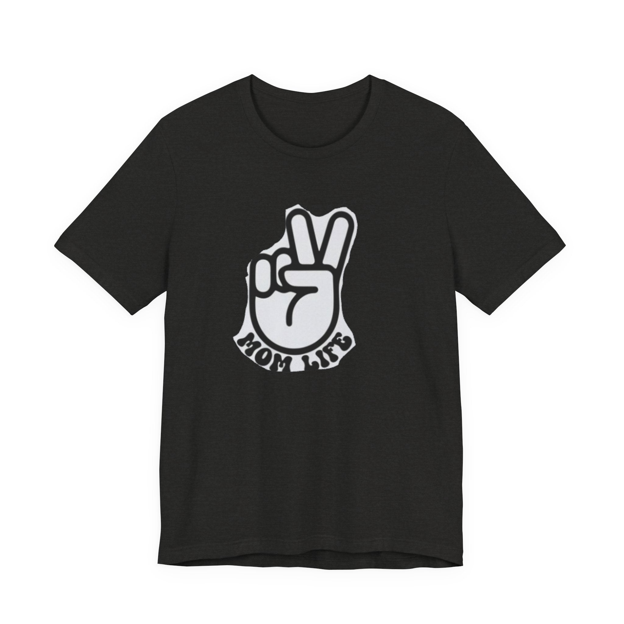 Mom Life Peace Sign T-Shirt