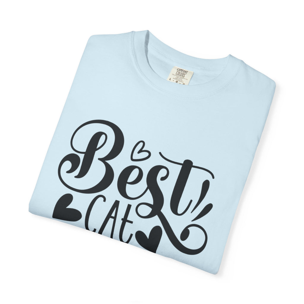 Garment-Dyed Cat Mom Tee