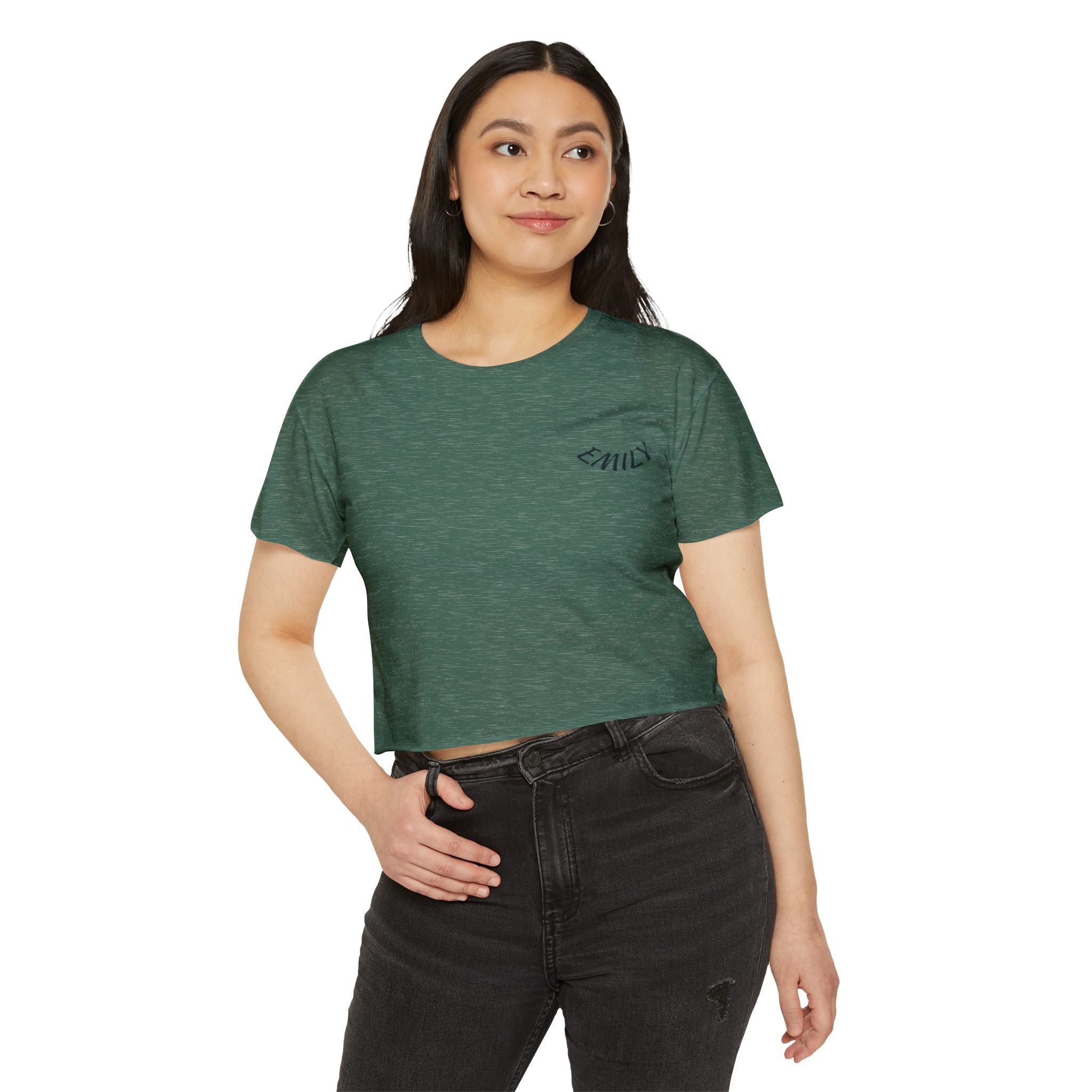 White Festival Crop Top