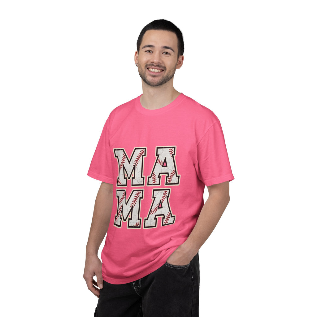 Vintage Cotton Baseball Mom Tee