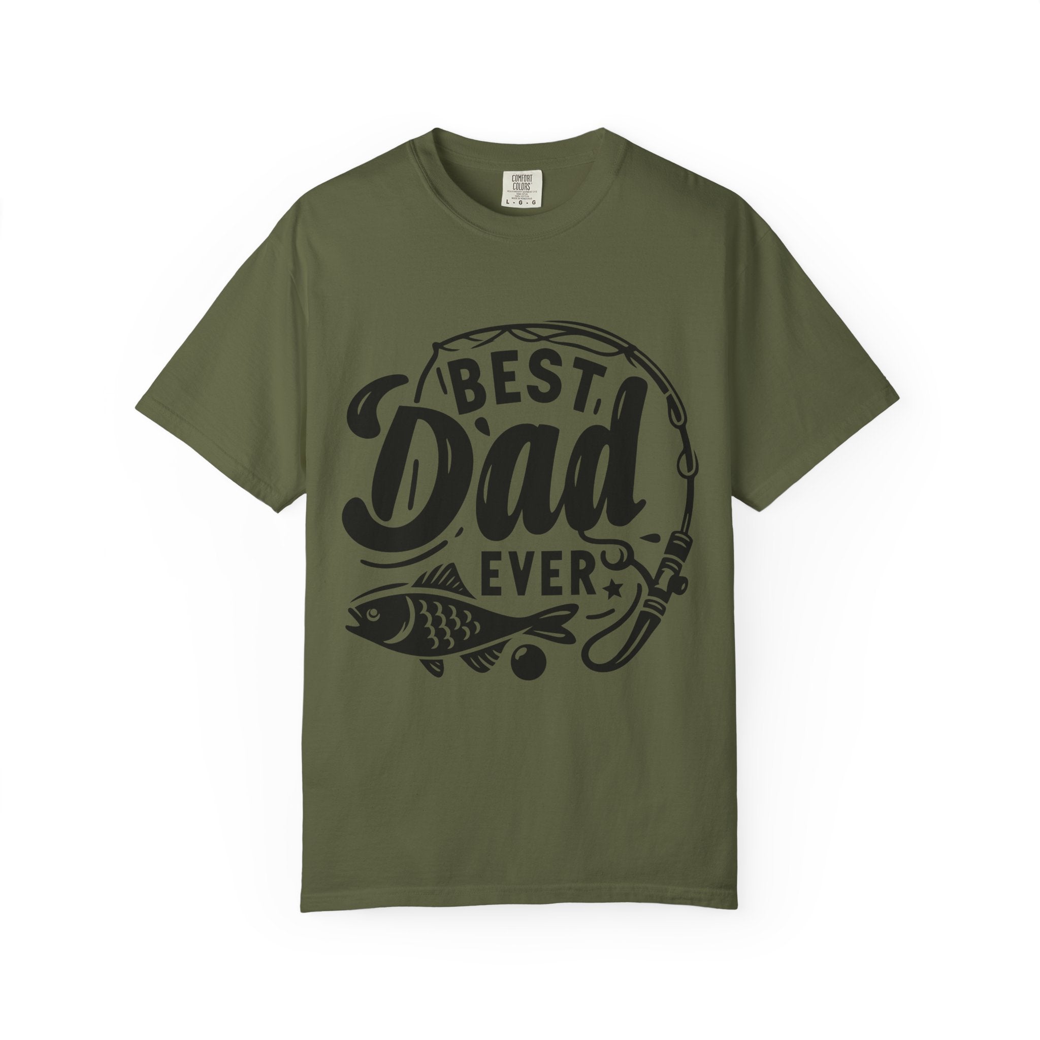 Best Dad Ever Fishing T-Shirt — Father’s Day Gift Tee