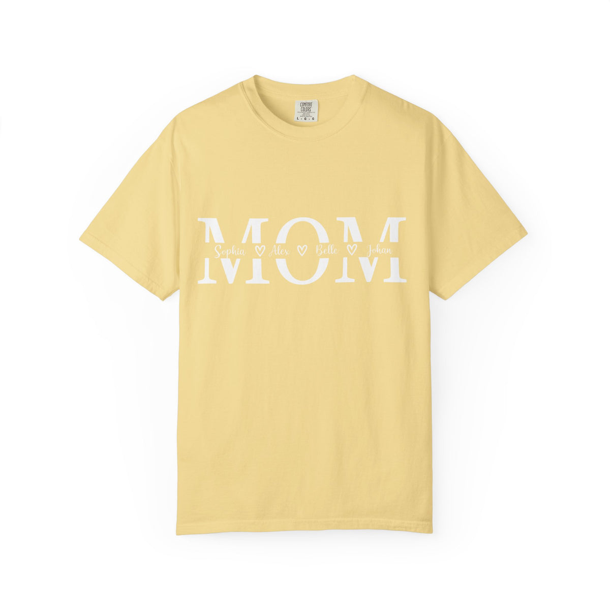 Classic White Garment-Dyed T-Shirt