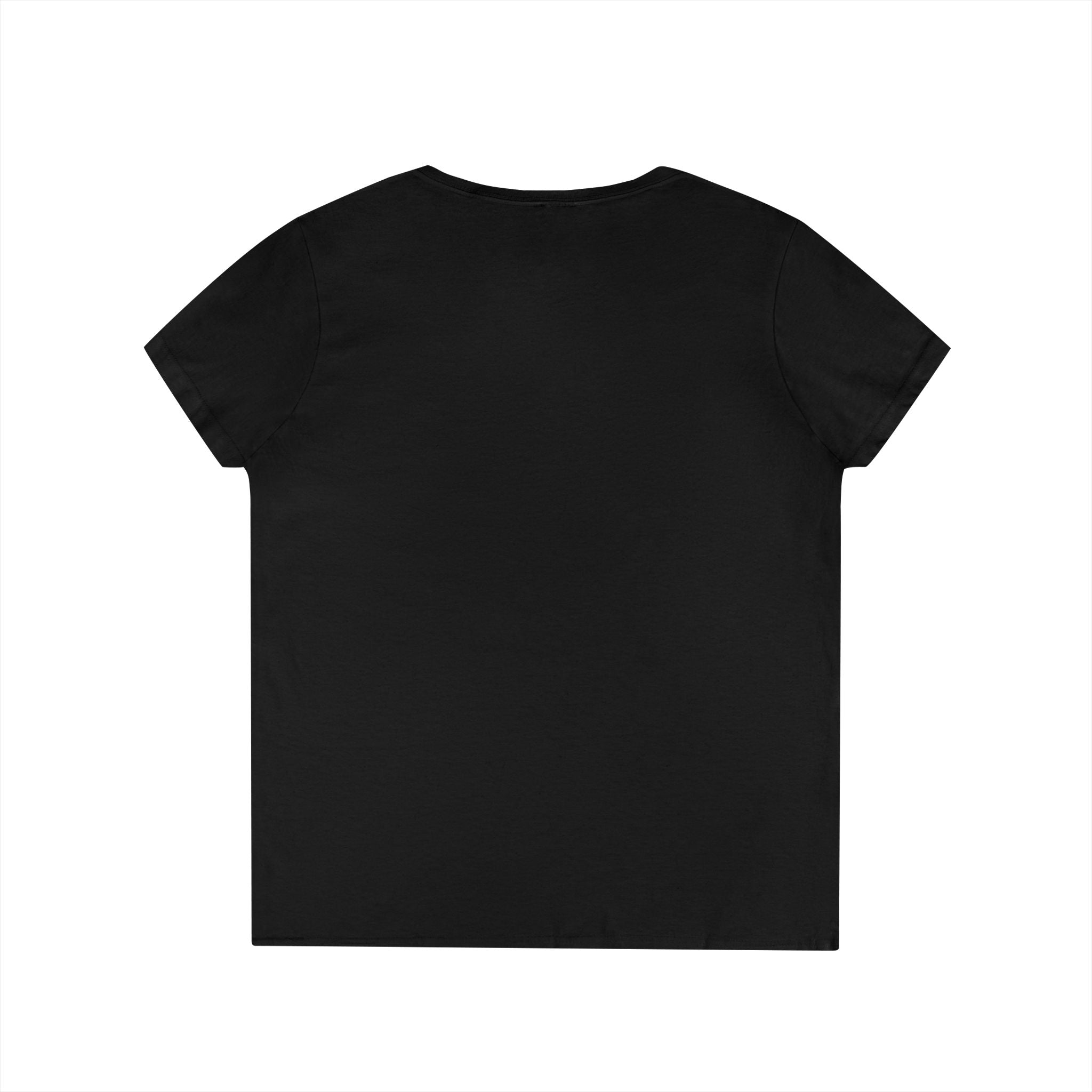 Cute Cats Sitting On A Fence Women’s V-Neck T-Shirt