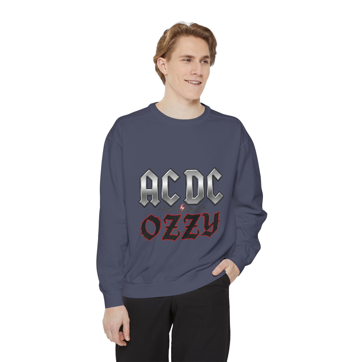 AC/DC x Ozzy Rock Crewneck Sweatshirt