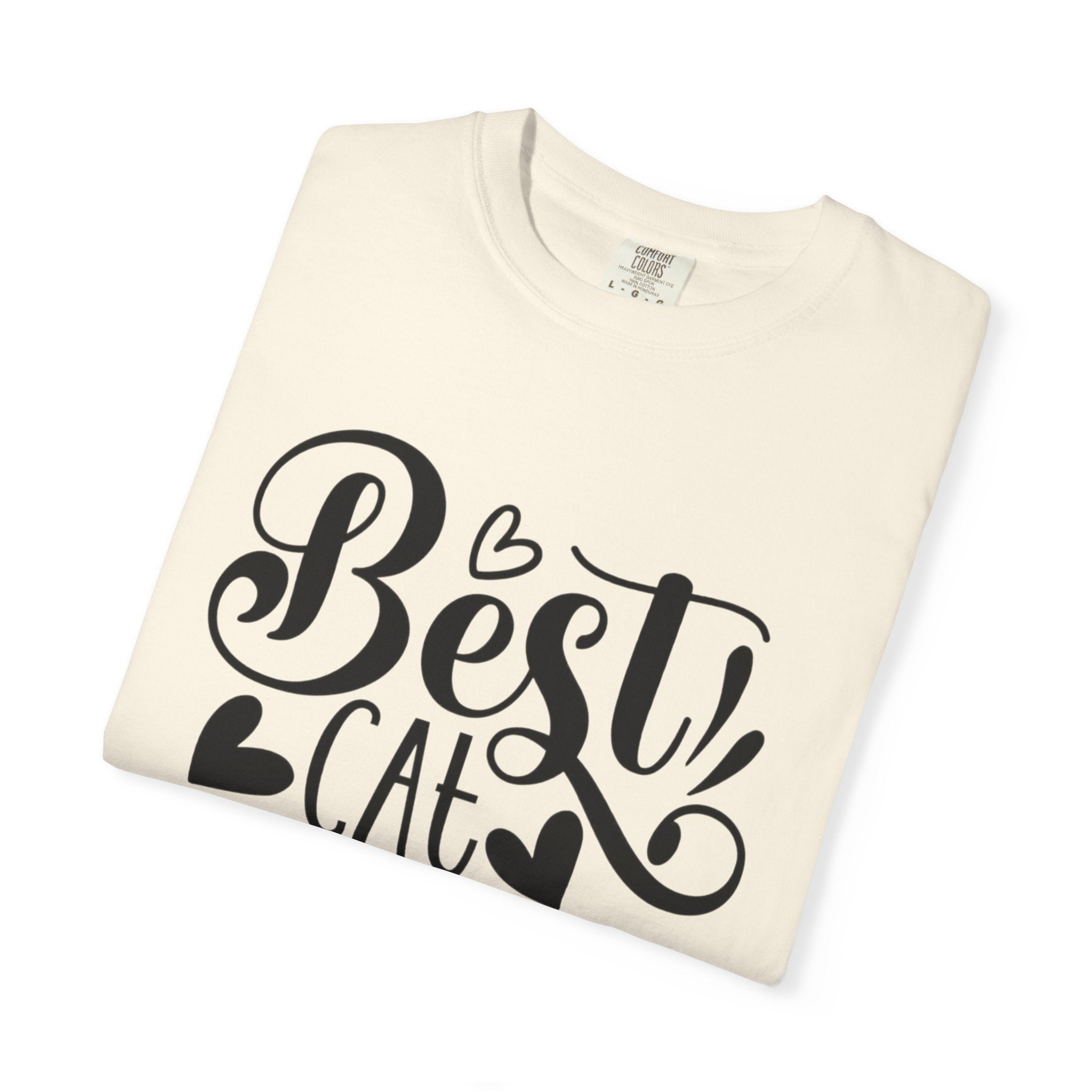 Garment-Dyed Cat Mom Tee