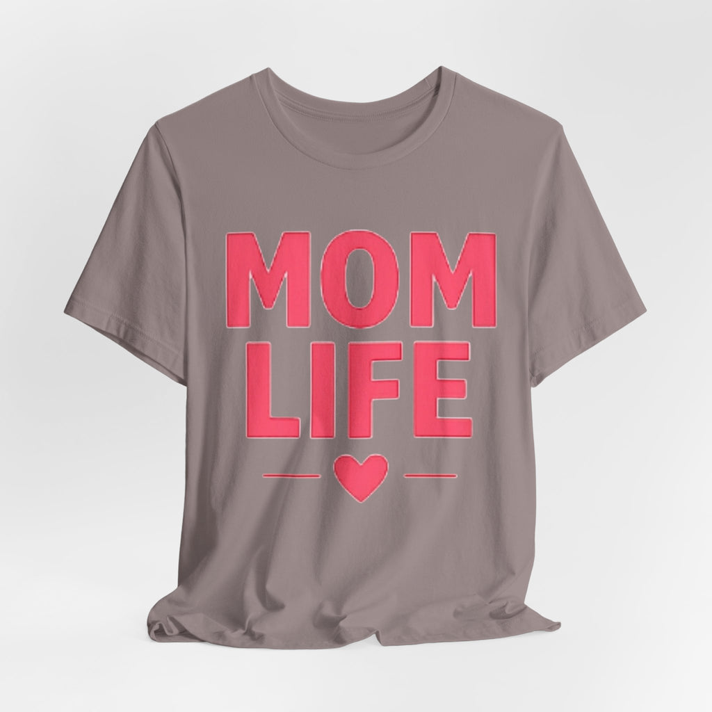 Soft Cotton Mom Life Tee
