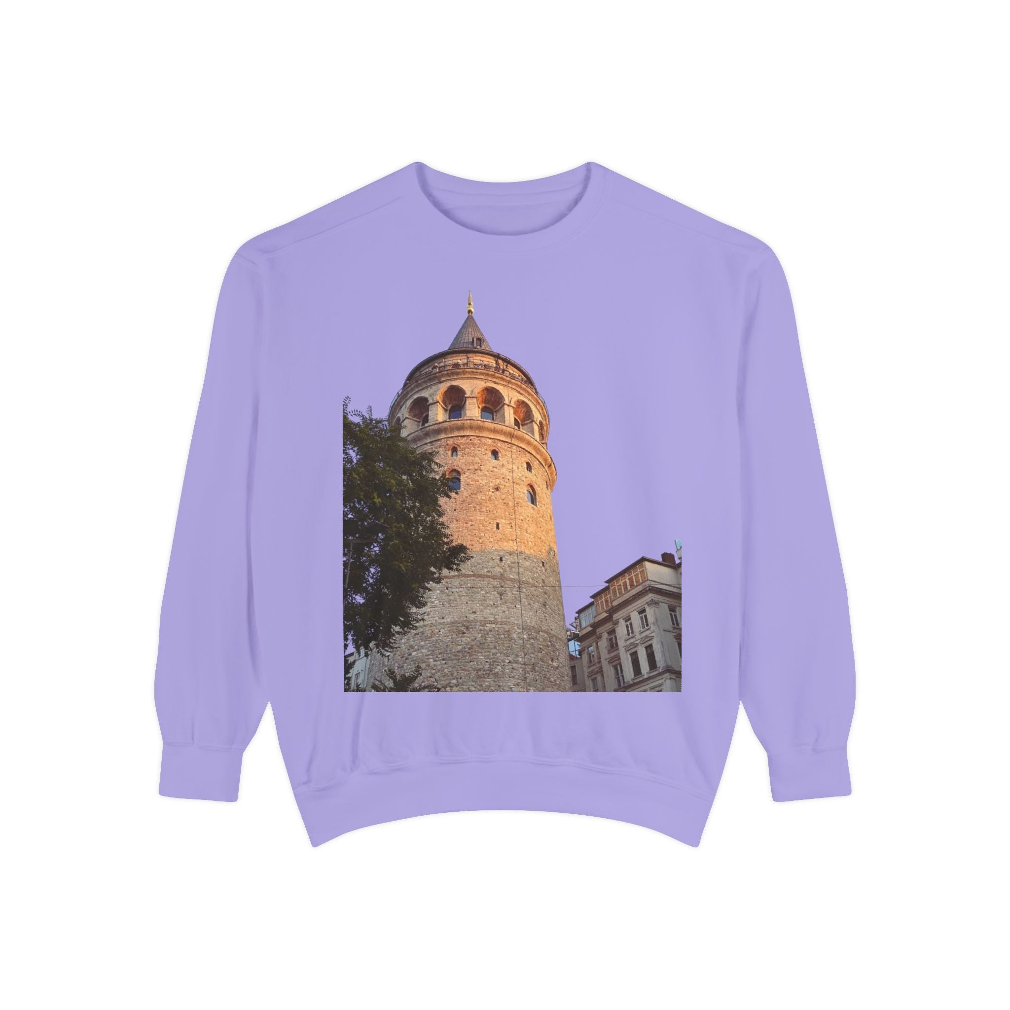 Garment-Dyed Cotton Sweatshirt