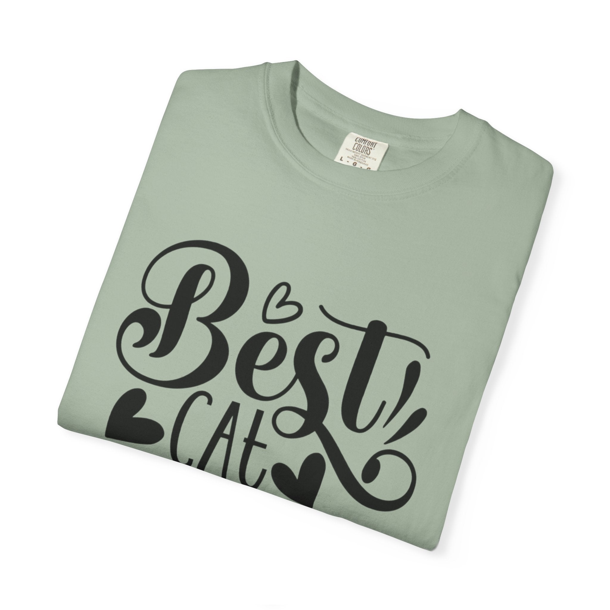 Garment-Dyed Cat Mom Tee