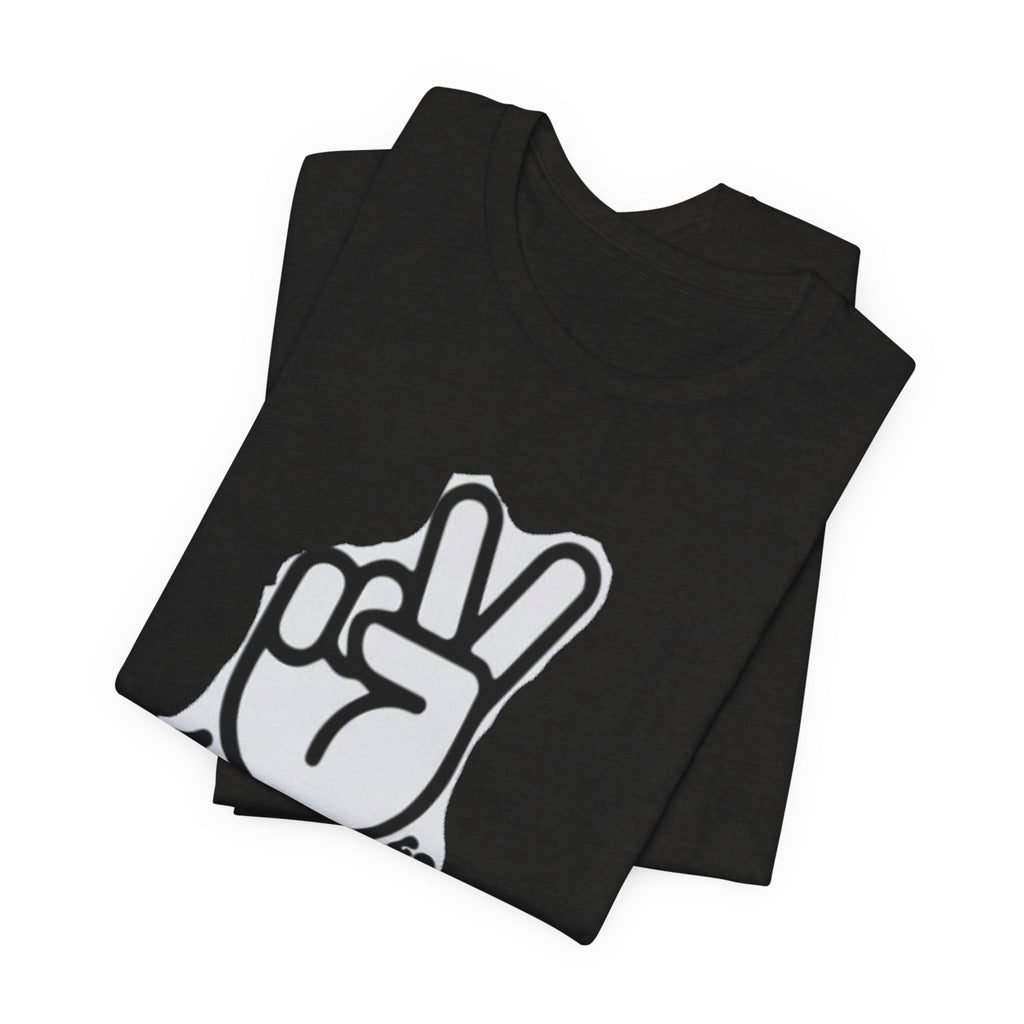 Mom Life Peace Sign T-Shirt