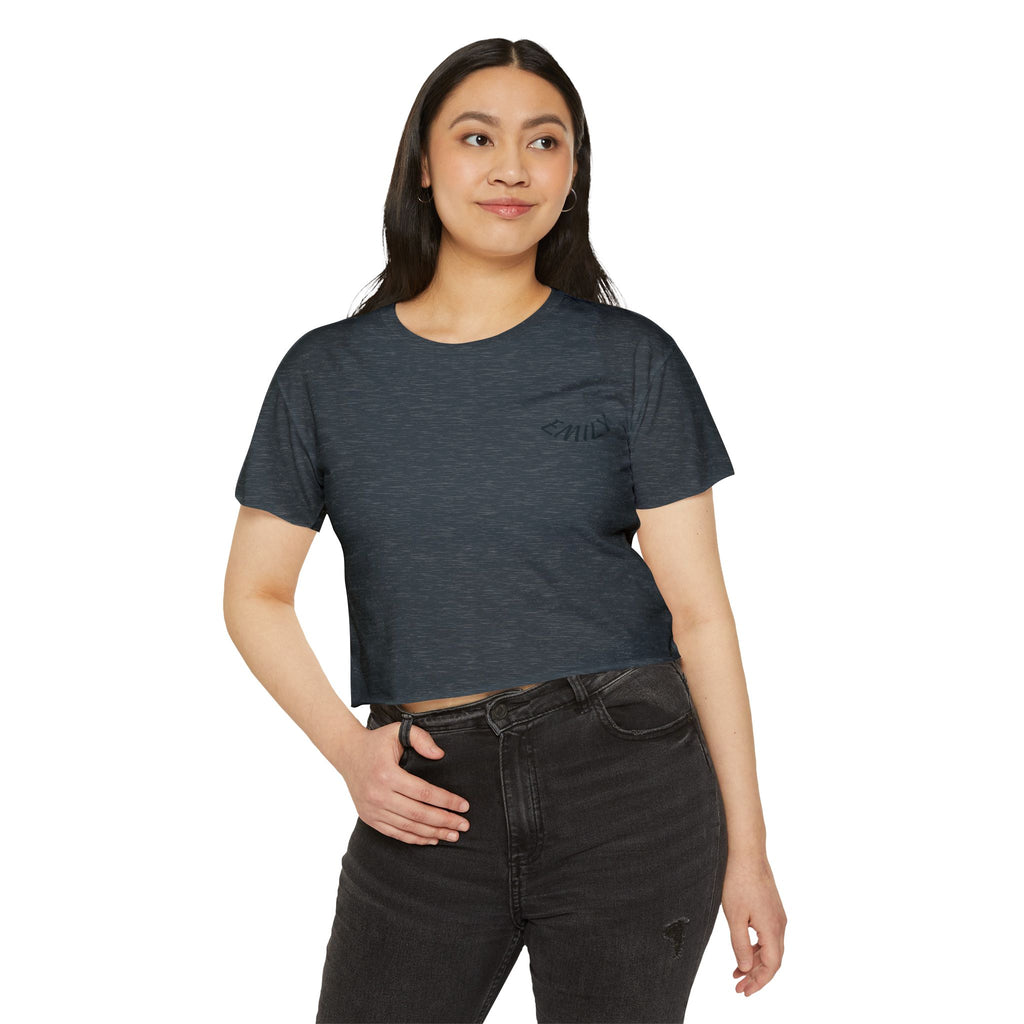 White Festival Crop Top