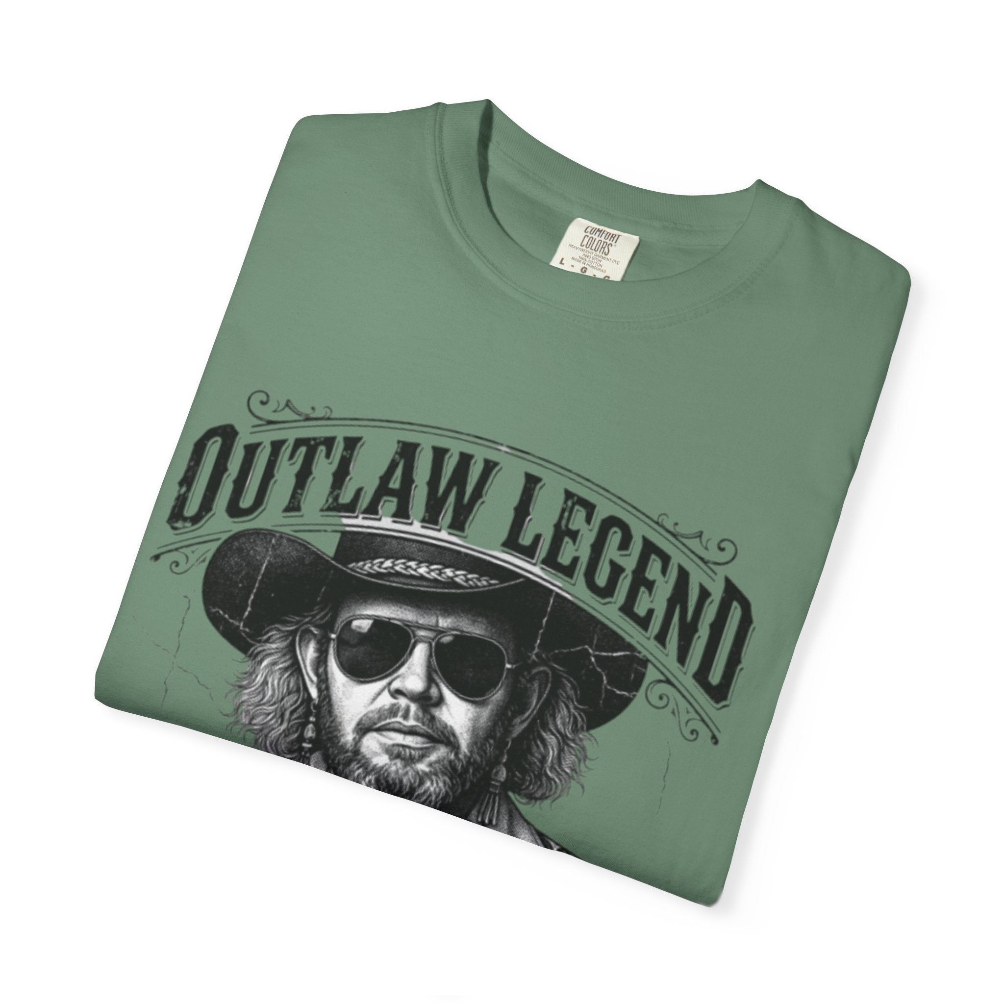 Outlaw Legend Tribute T-Shirt — David Allan Coe Memorial Graphic Tee