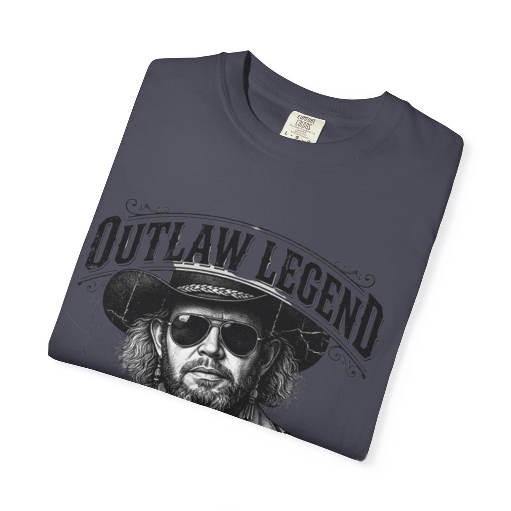 Outlaw Legend Tribute T-Shirt — David Allan Coe Memorial Graphic Tee