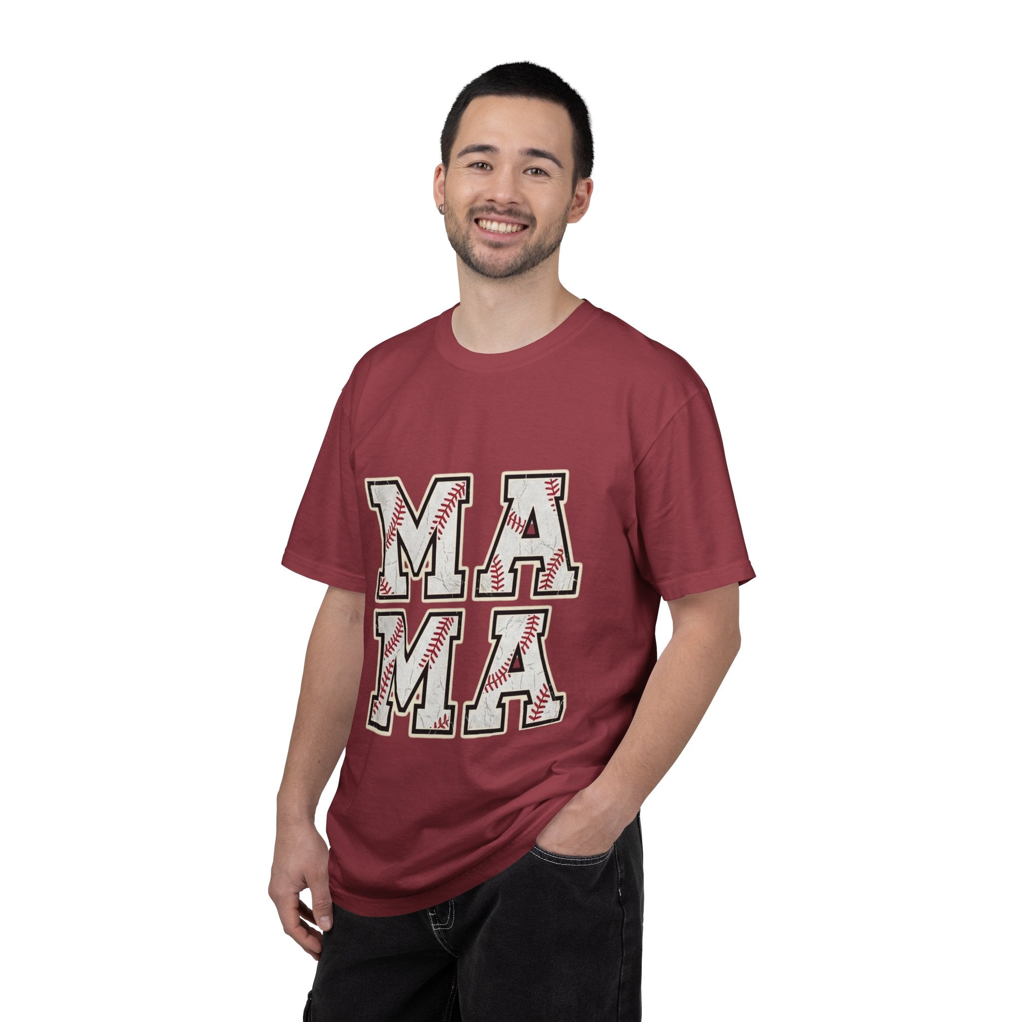 Vintage Cotton Baseball Mom Tee