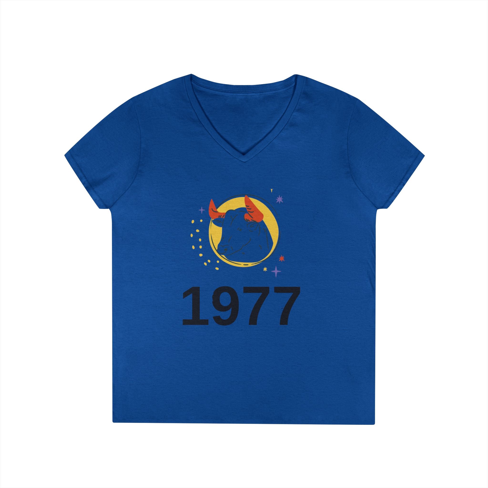 1977 Taurus Cotton V-Neck
