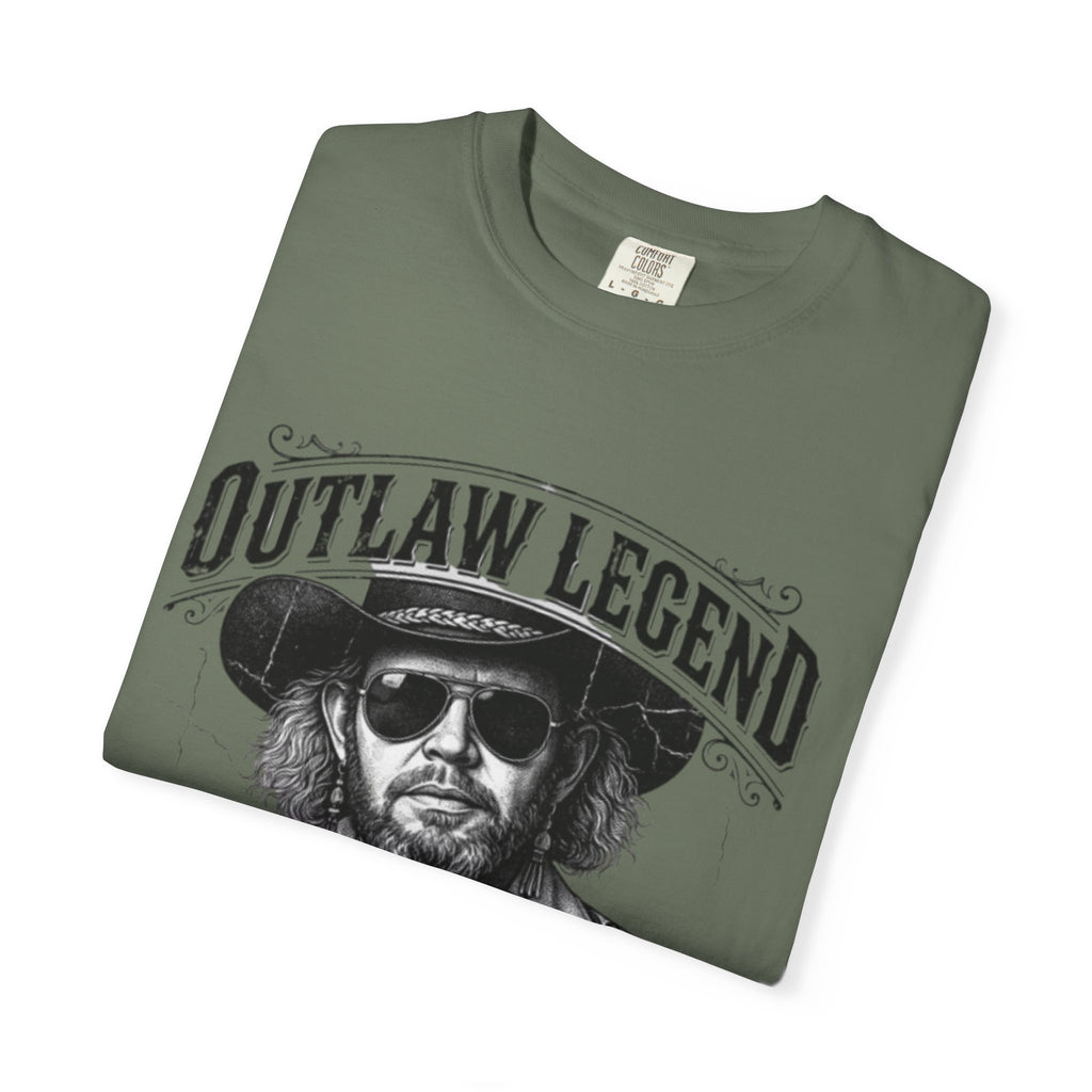 Outlaw Legend Tribute T-Shirt — David Allan Coe Memorial Graphic Tee