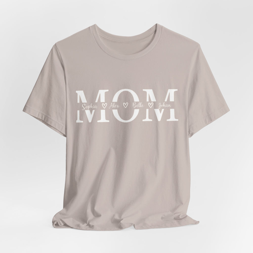 Soft Cotton Mom Heart Tee