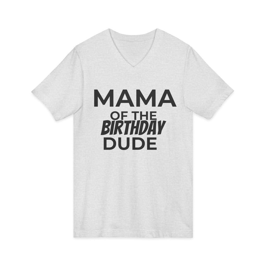 Birthday Mama Cotton V-Neck