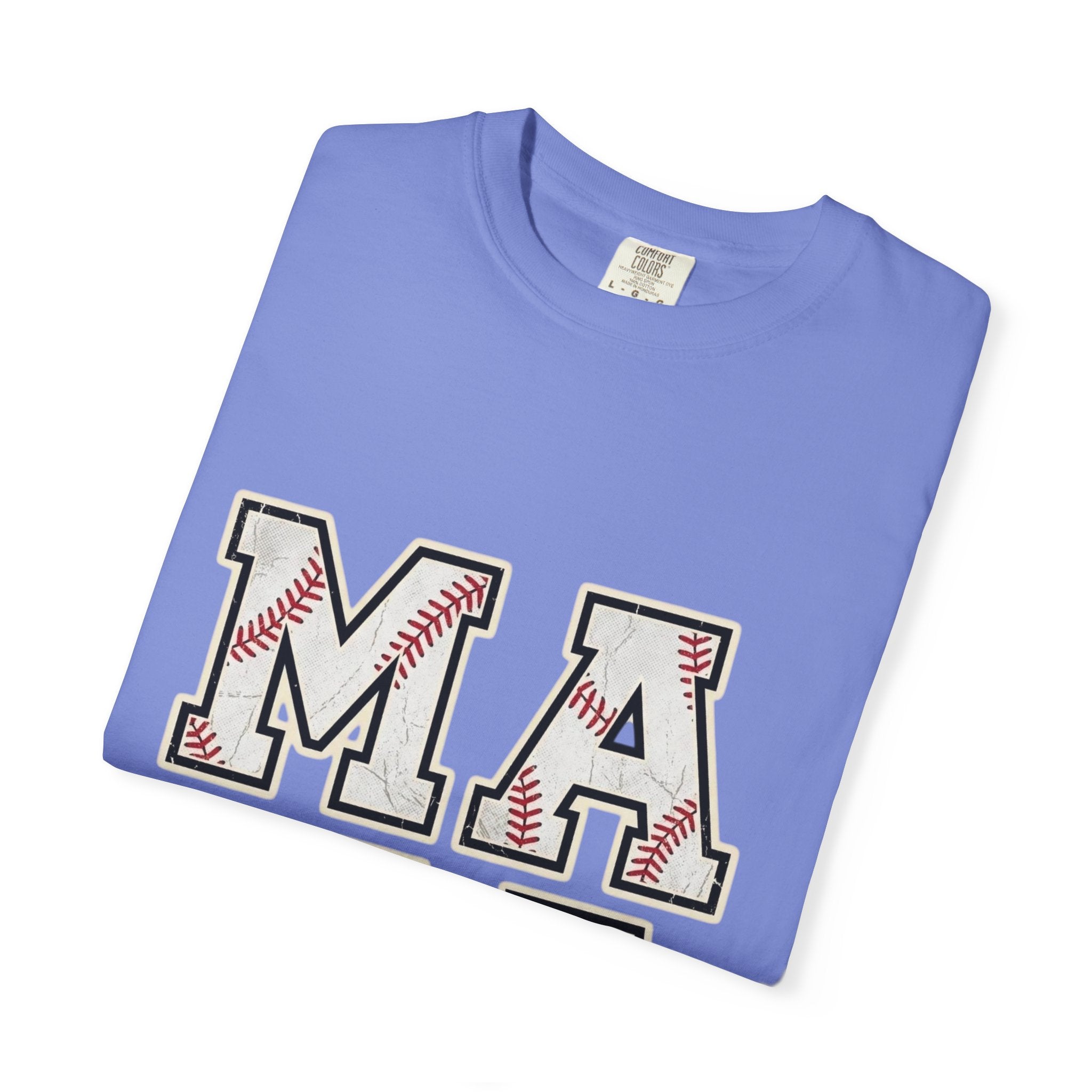 Vintage Cotton Baseball Mom Tee
