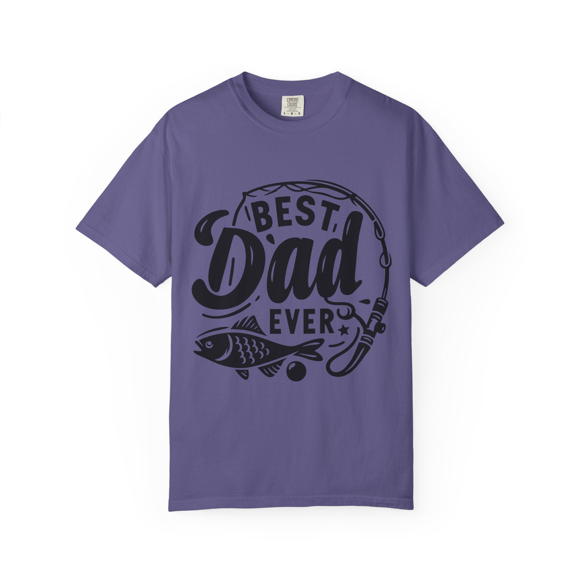 Best Dad Ever Fishing T-Shirt — Father’s Day Gift Tee