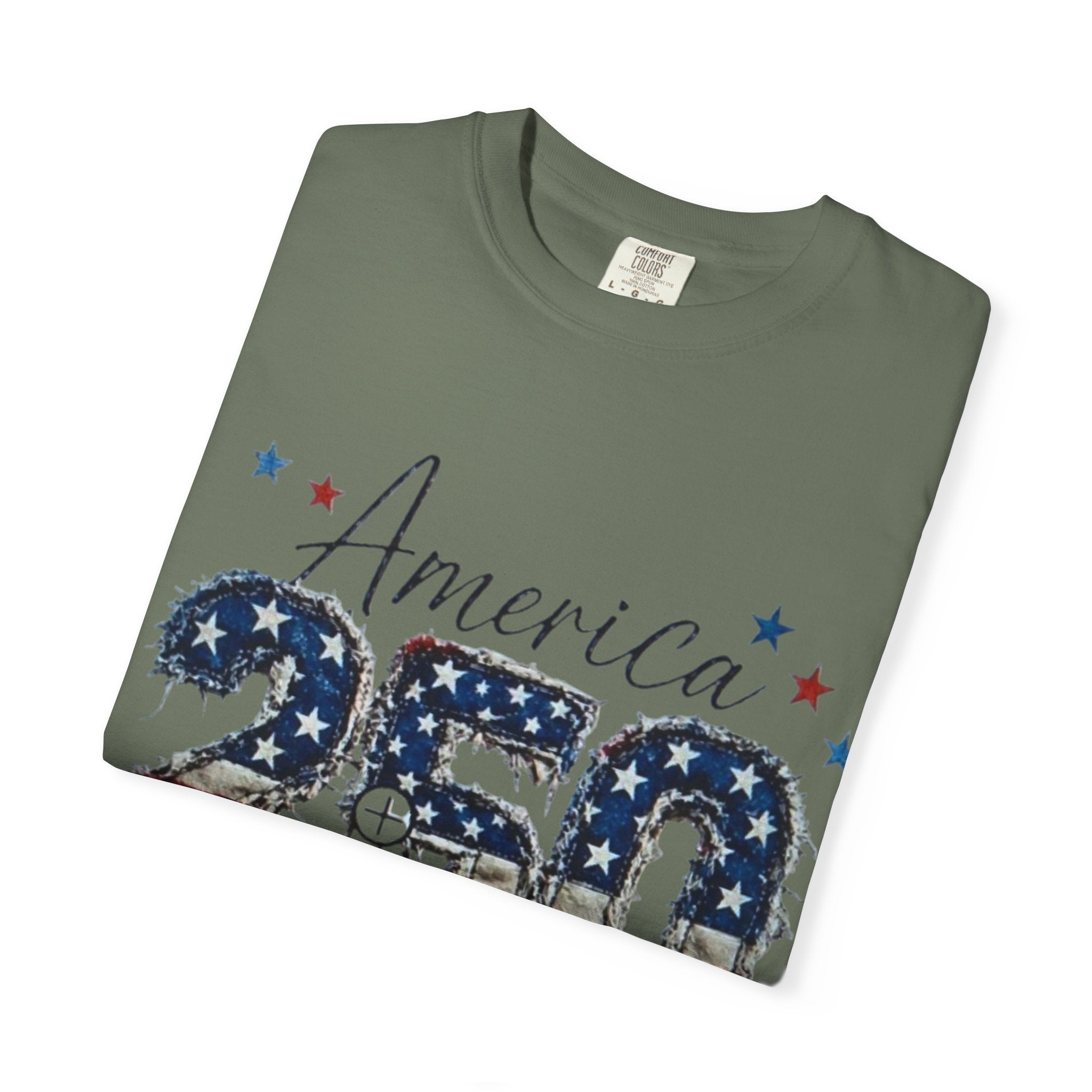America 250 T-Shirt — 1776–2026 Stars & Stripes Patriotic Tee