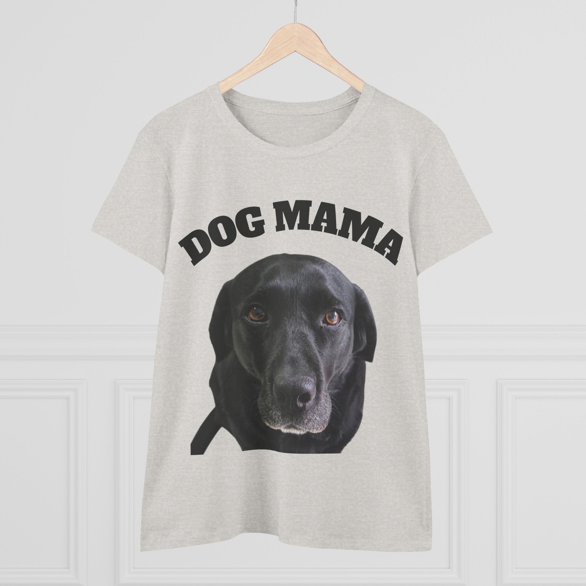 Black Lab Dog Mama Tee