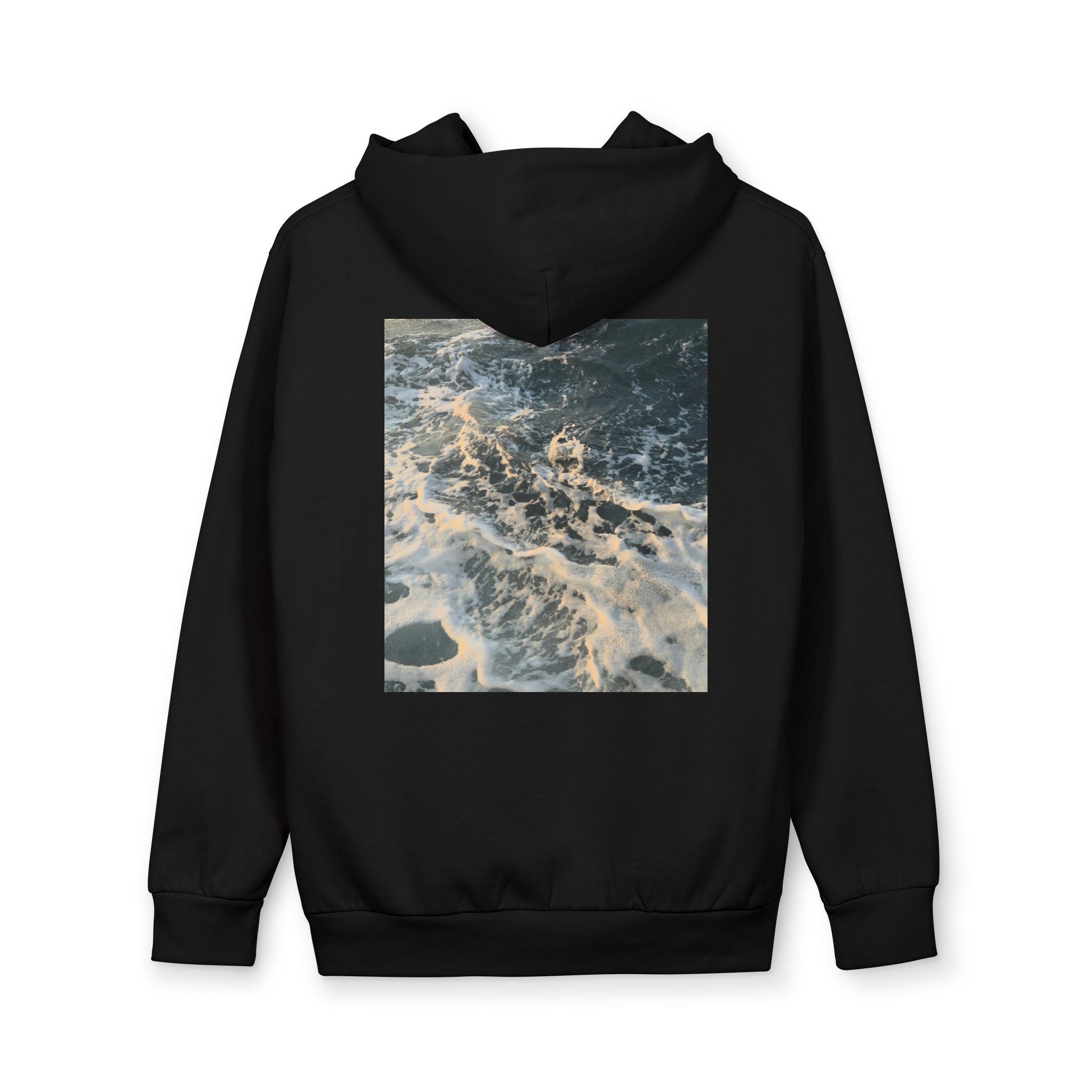 Fireworks Print Heavy Hoodie