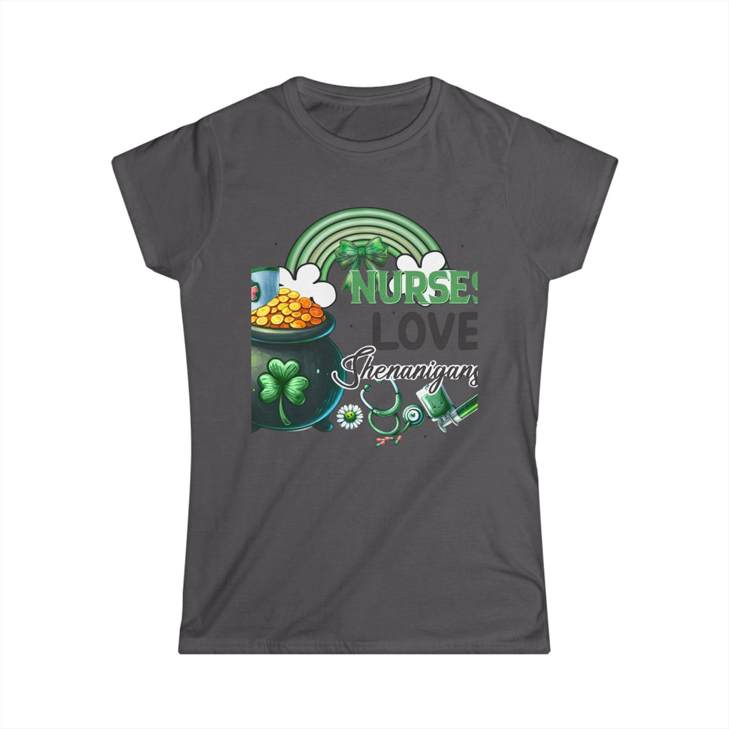 Nurse Shamrock Cotton Tee