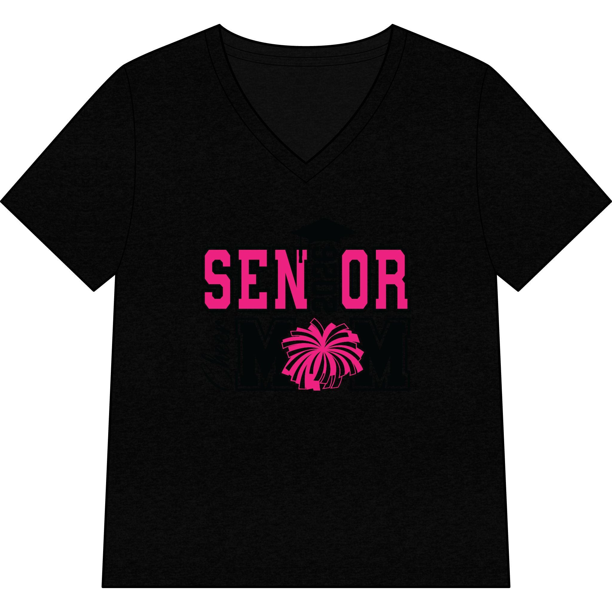 Senior 2026 Cheer Mom V-Neck