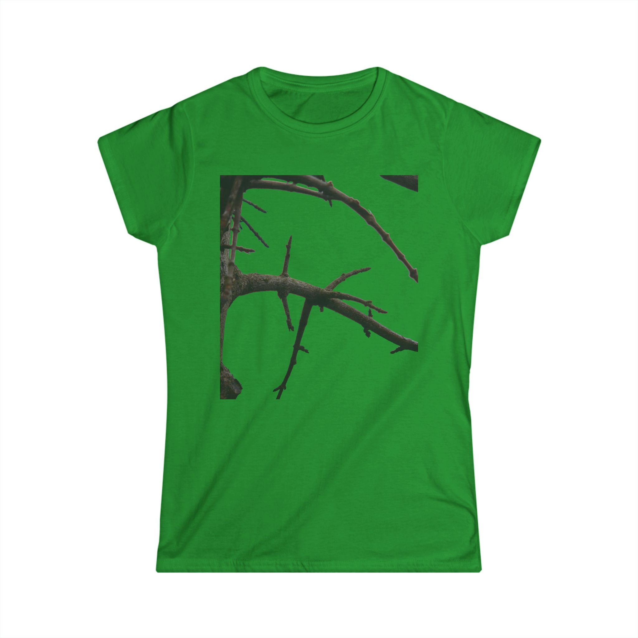 Soft Cotton Thorn Branch Tee