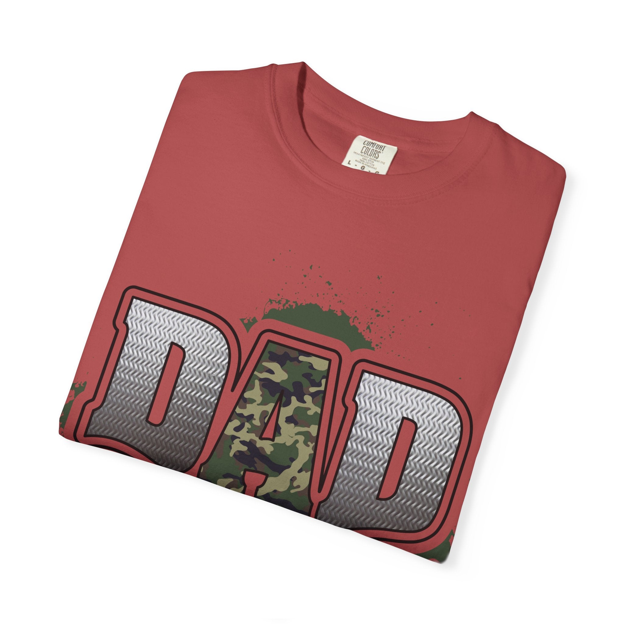 Dad I Love You Camo Graphic T-Shirt