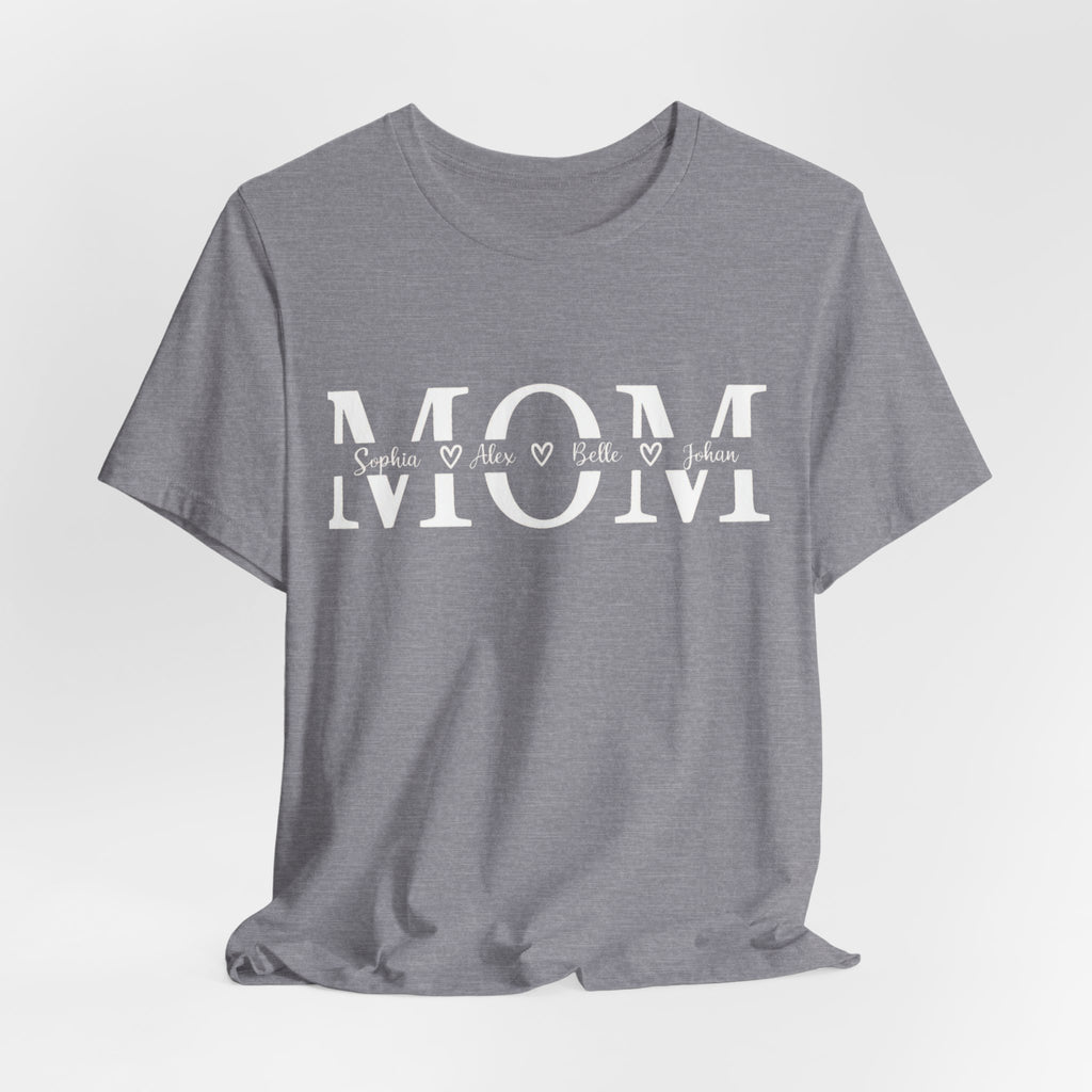 Soft Cotton Mom Heart Tee