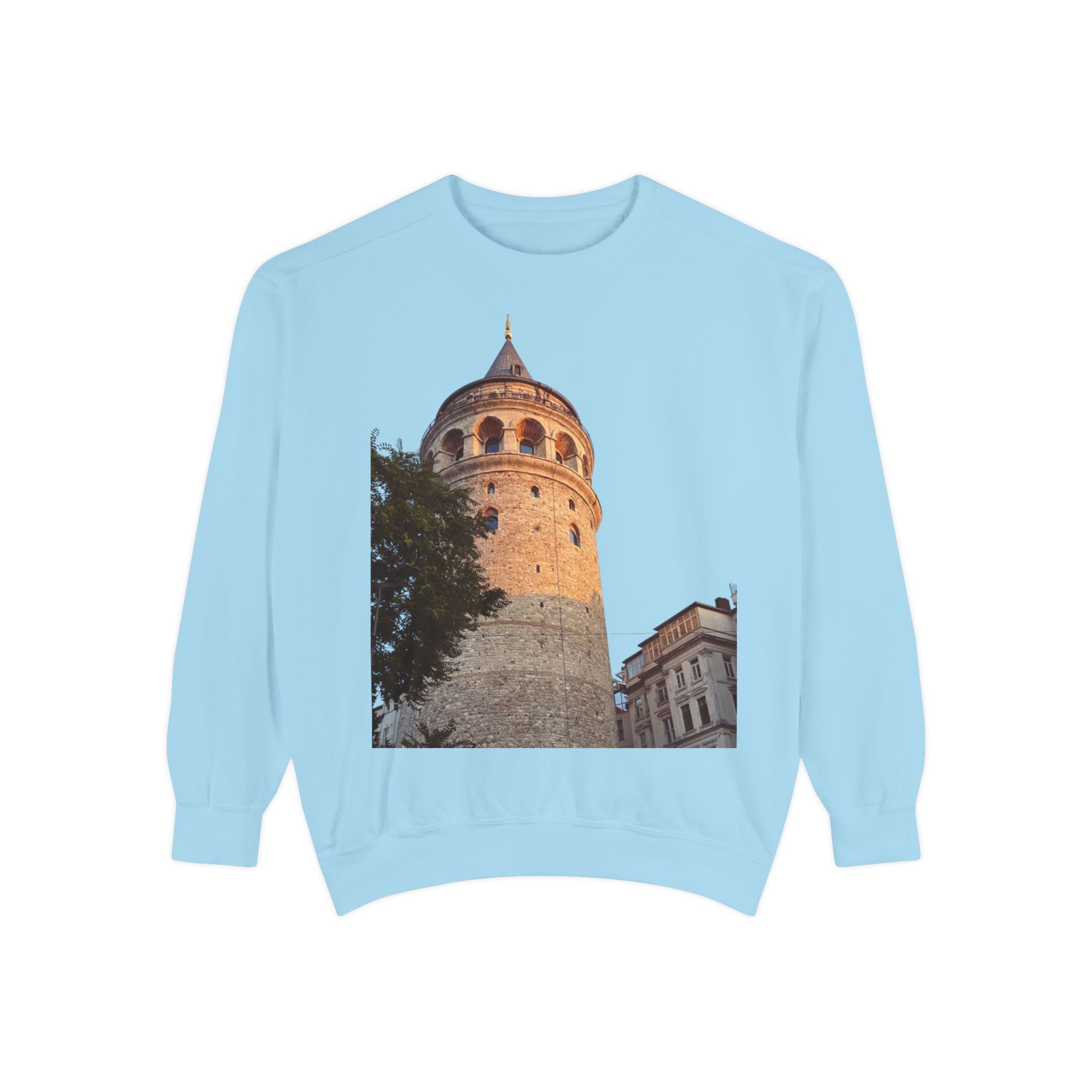 Garment-Dyed Cotton Sweatshirt
