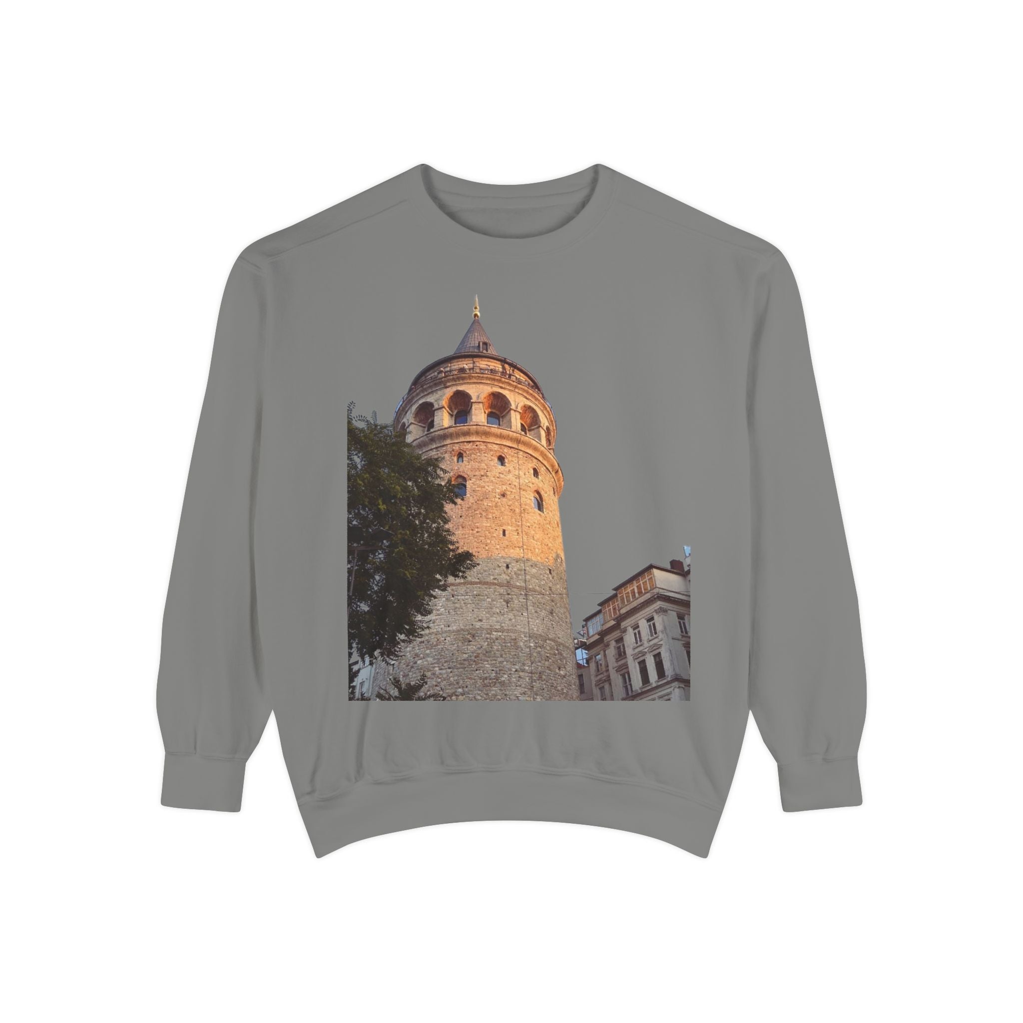 Garment-Dyed Cotton Sweatshirt